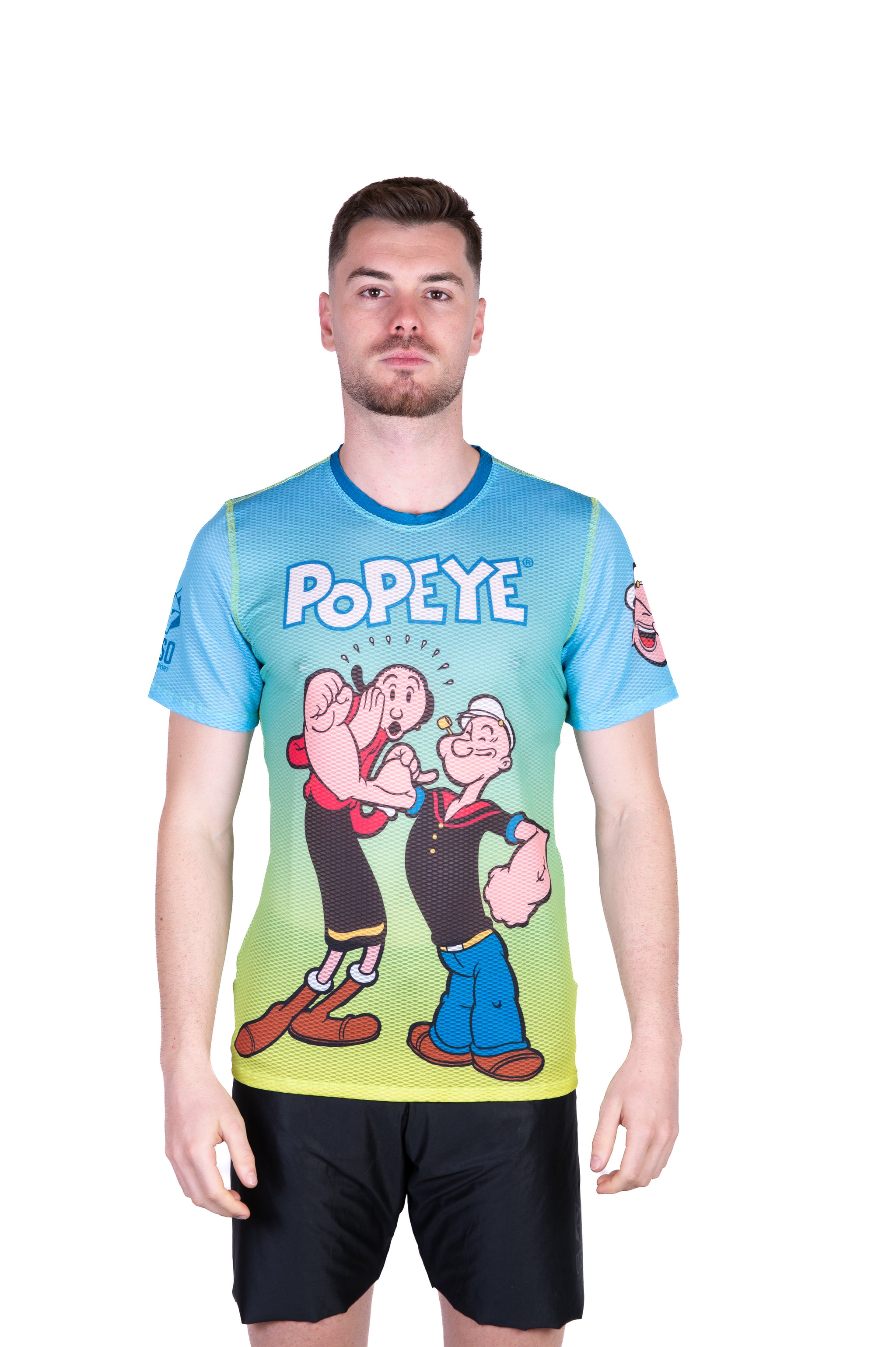 Camiseta manga corta hombre - Popeye & Olive (Outlet)