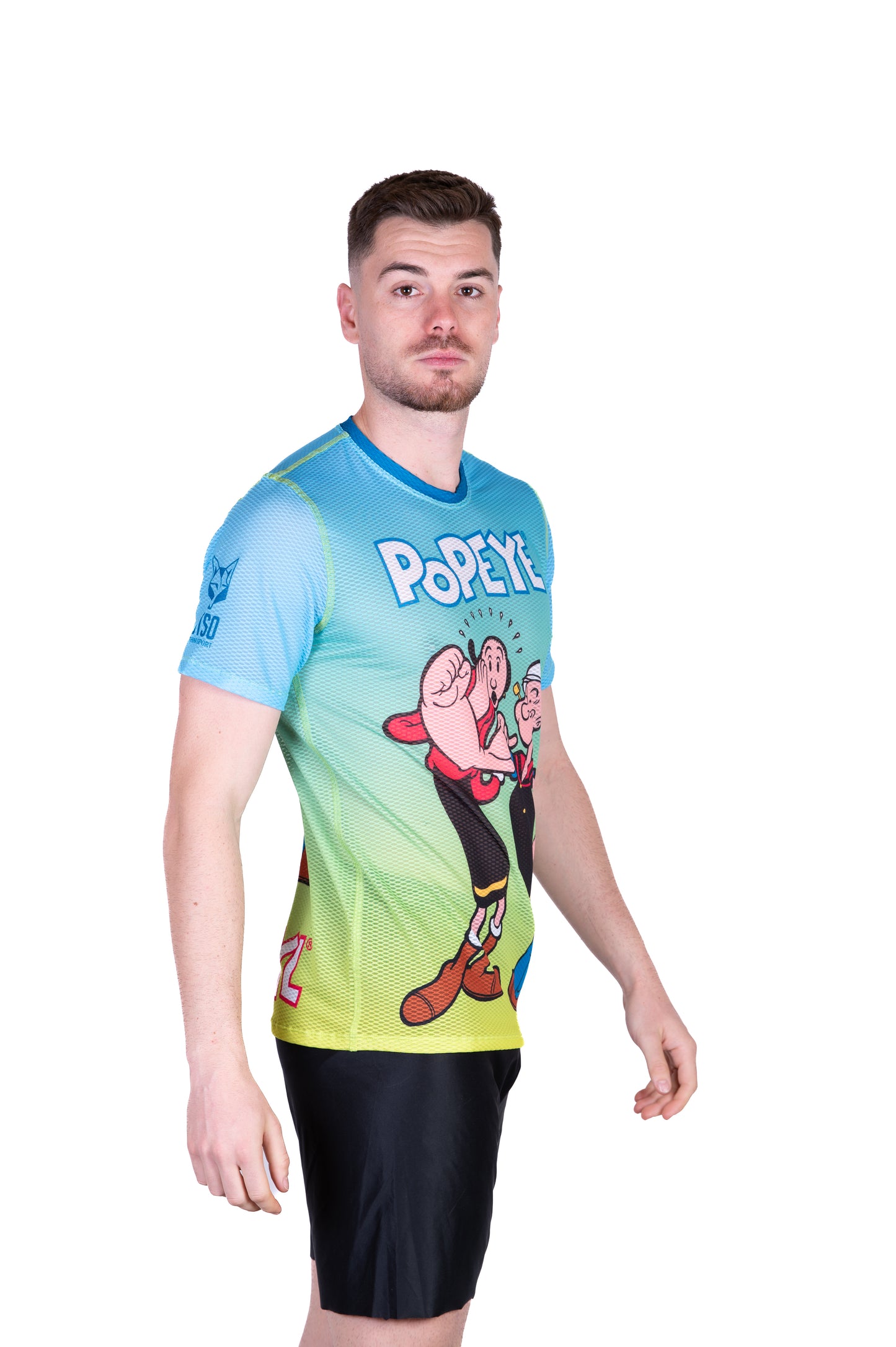 Camiseta masculina de manga curta - Popeye & Olive