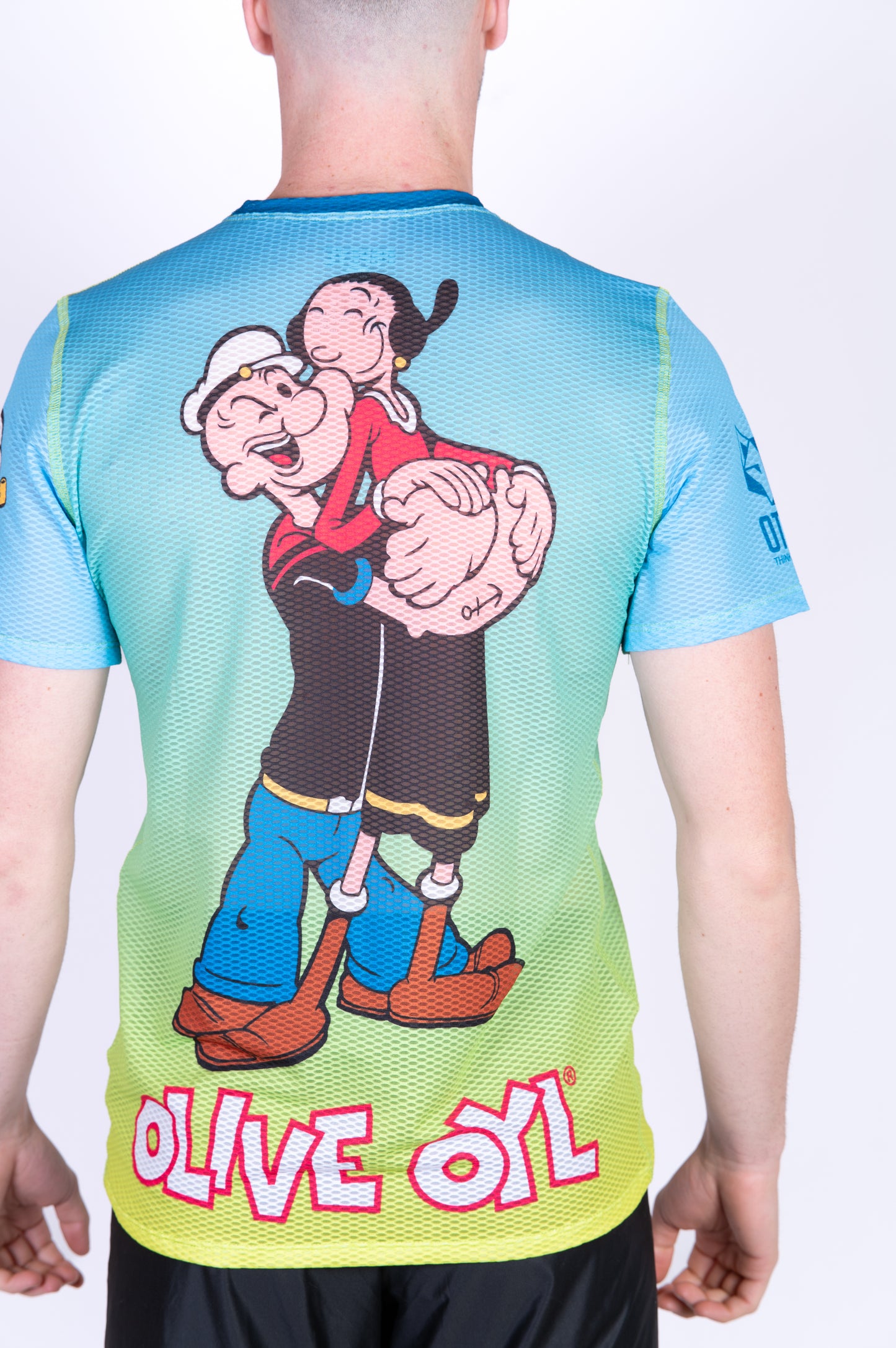 Camiseta masculina de manga curta - Popeye & Olive