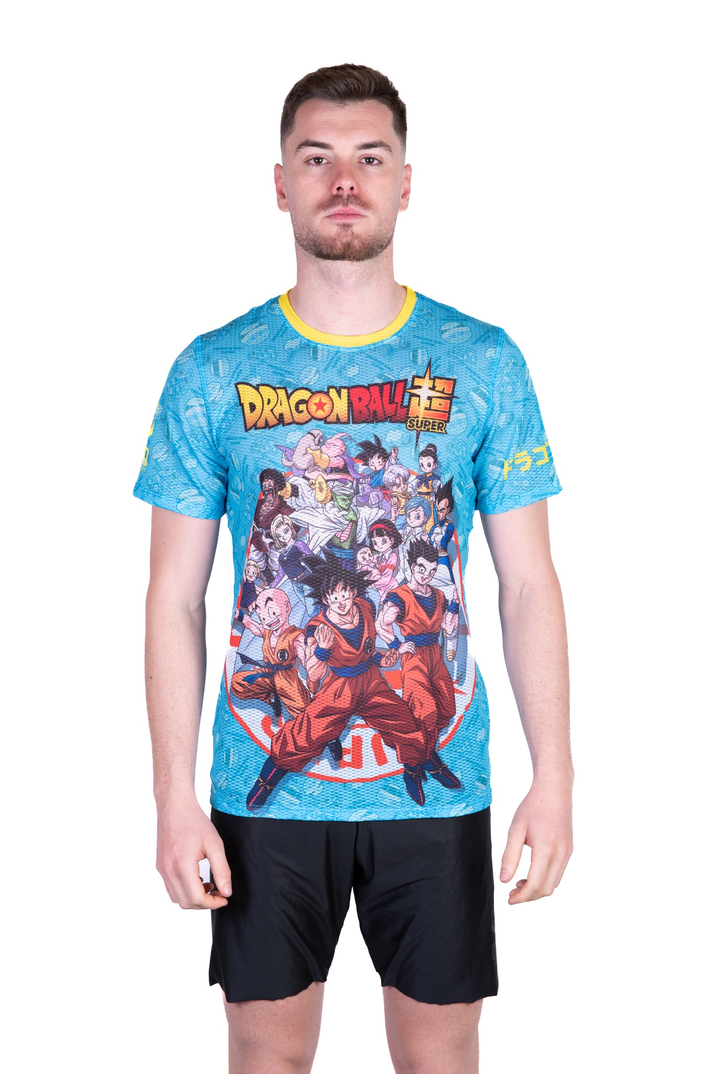 Camiseta masculina de manga curta - Dragon Ball Super Family