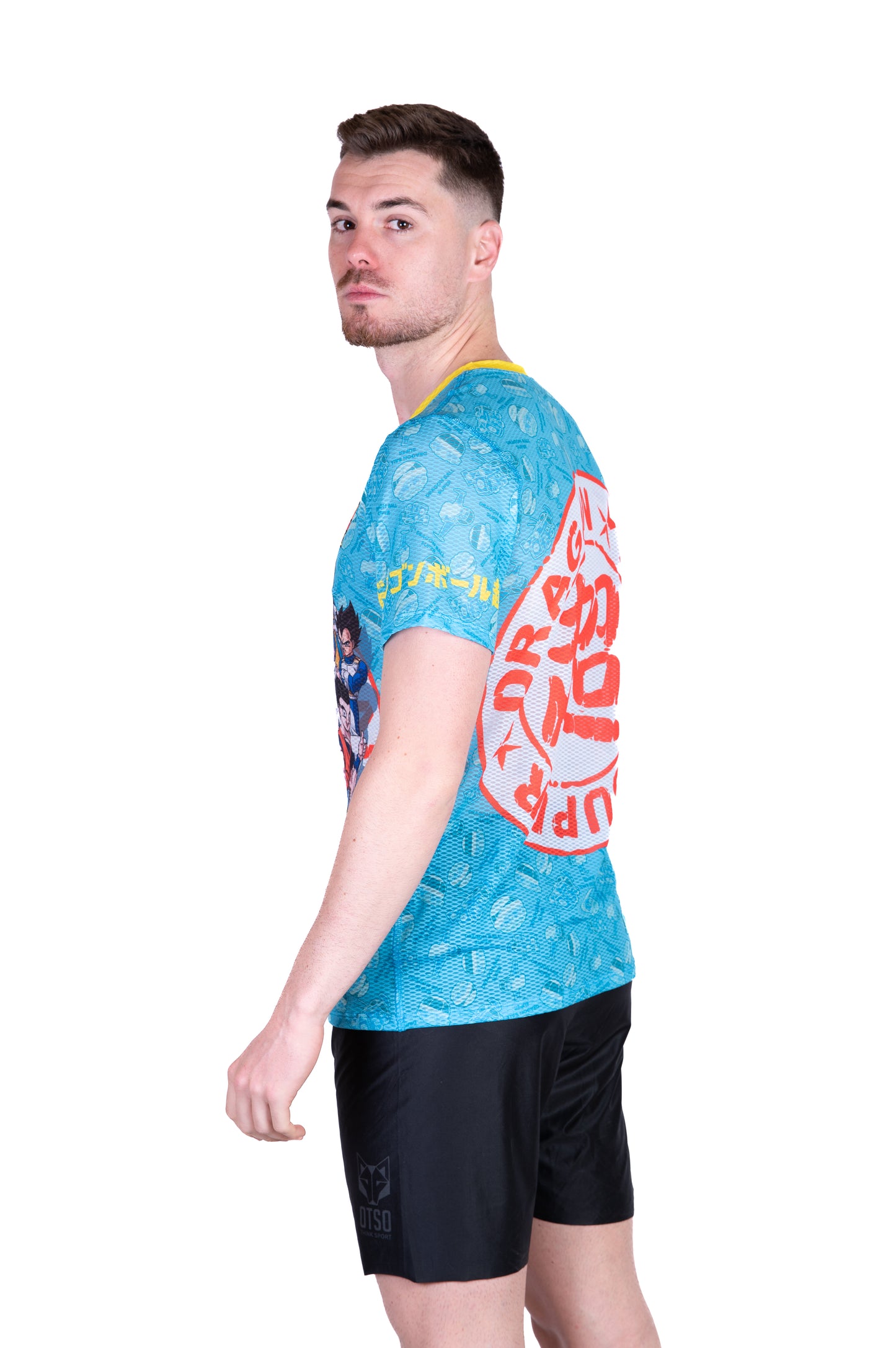 Camiseta masculina de manga curta - Dragon Ball Super Family