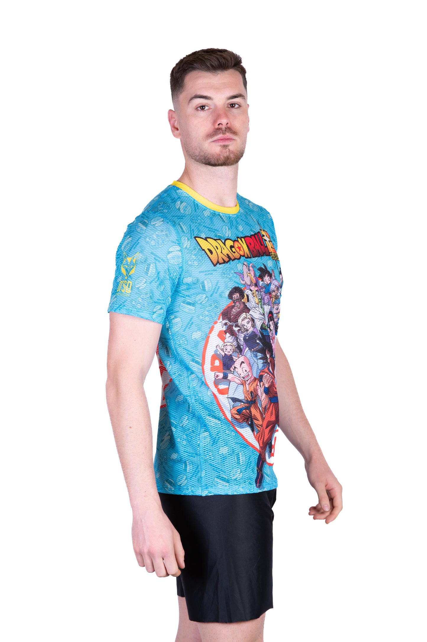 Camiseta masculina de manga curta - Dragon Ball Super Family