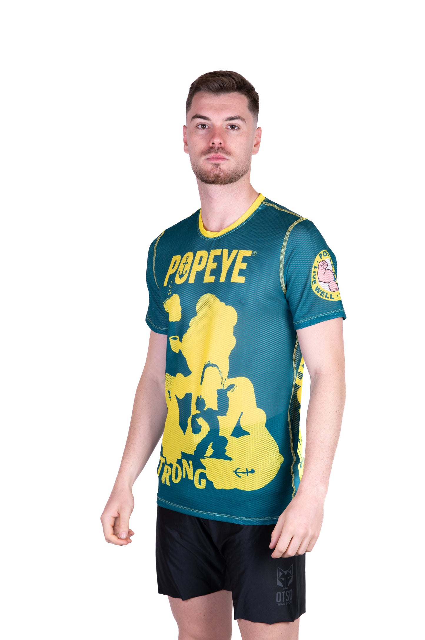 T-shirt manches courtes homme - Popeye Strong