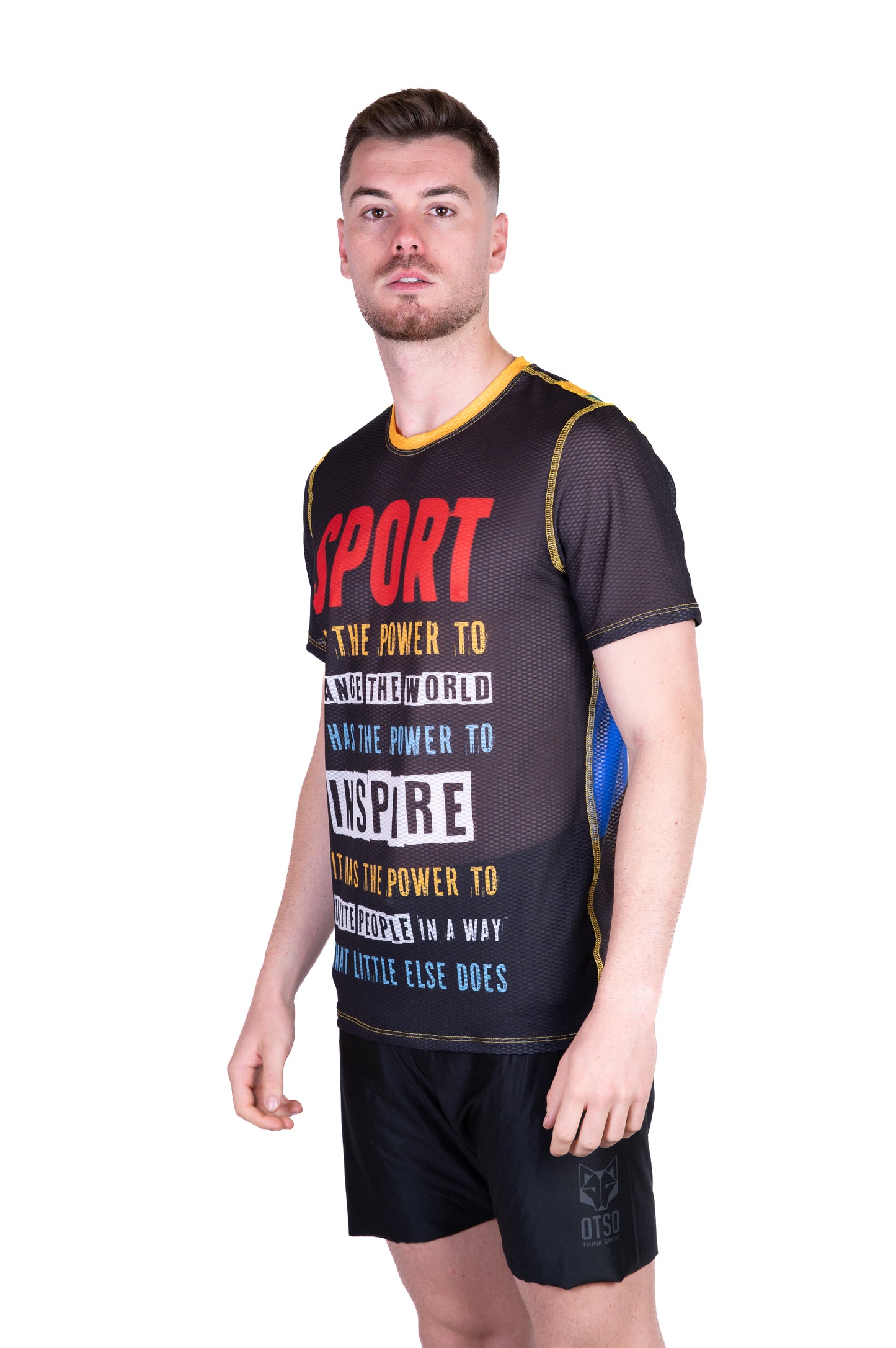 Camiseta manga curta homem - Mandela