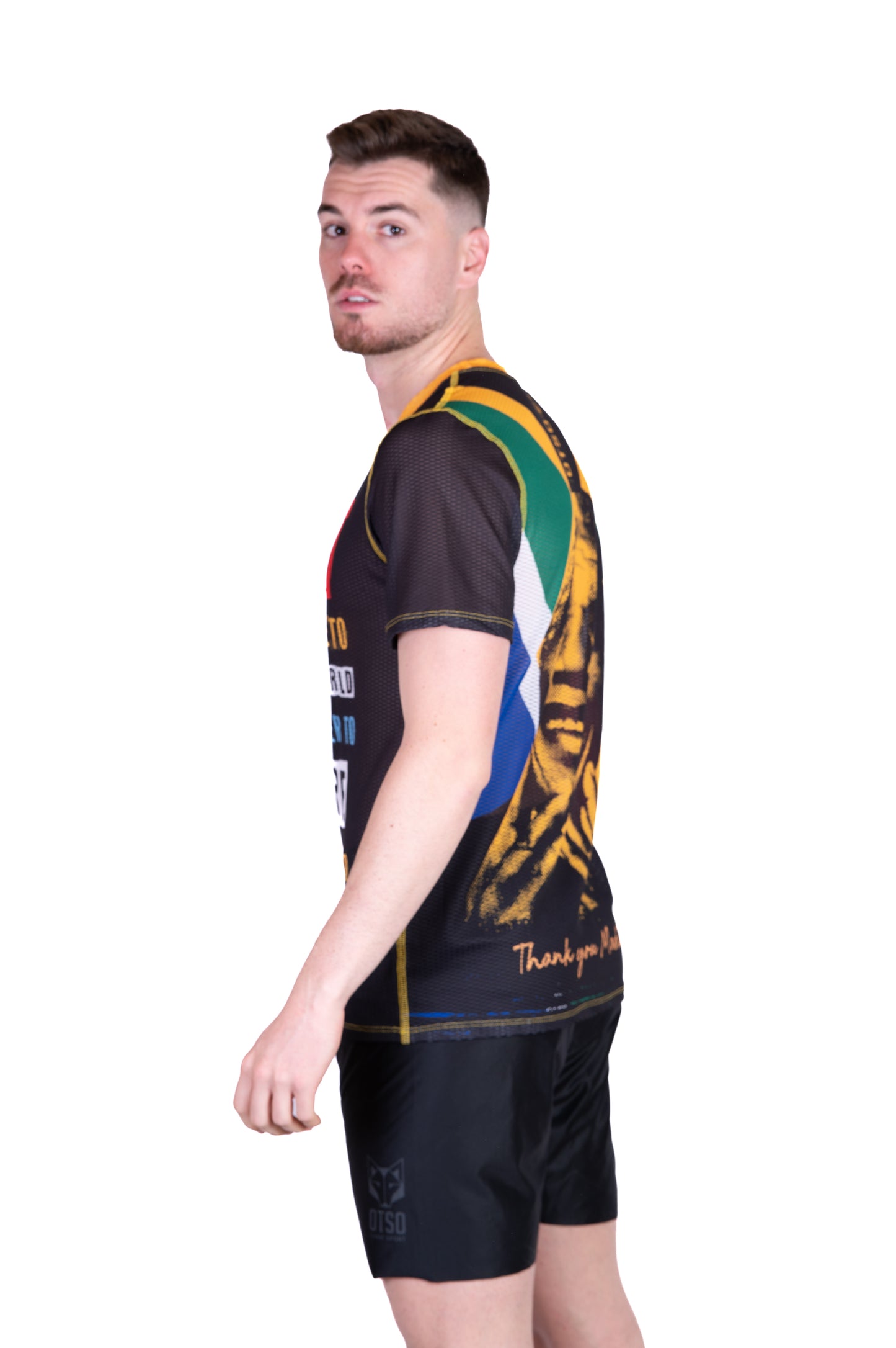 Camiseta manga curta homem - Mandela