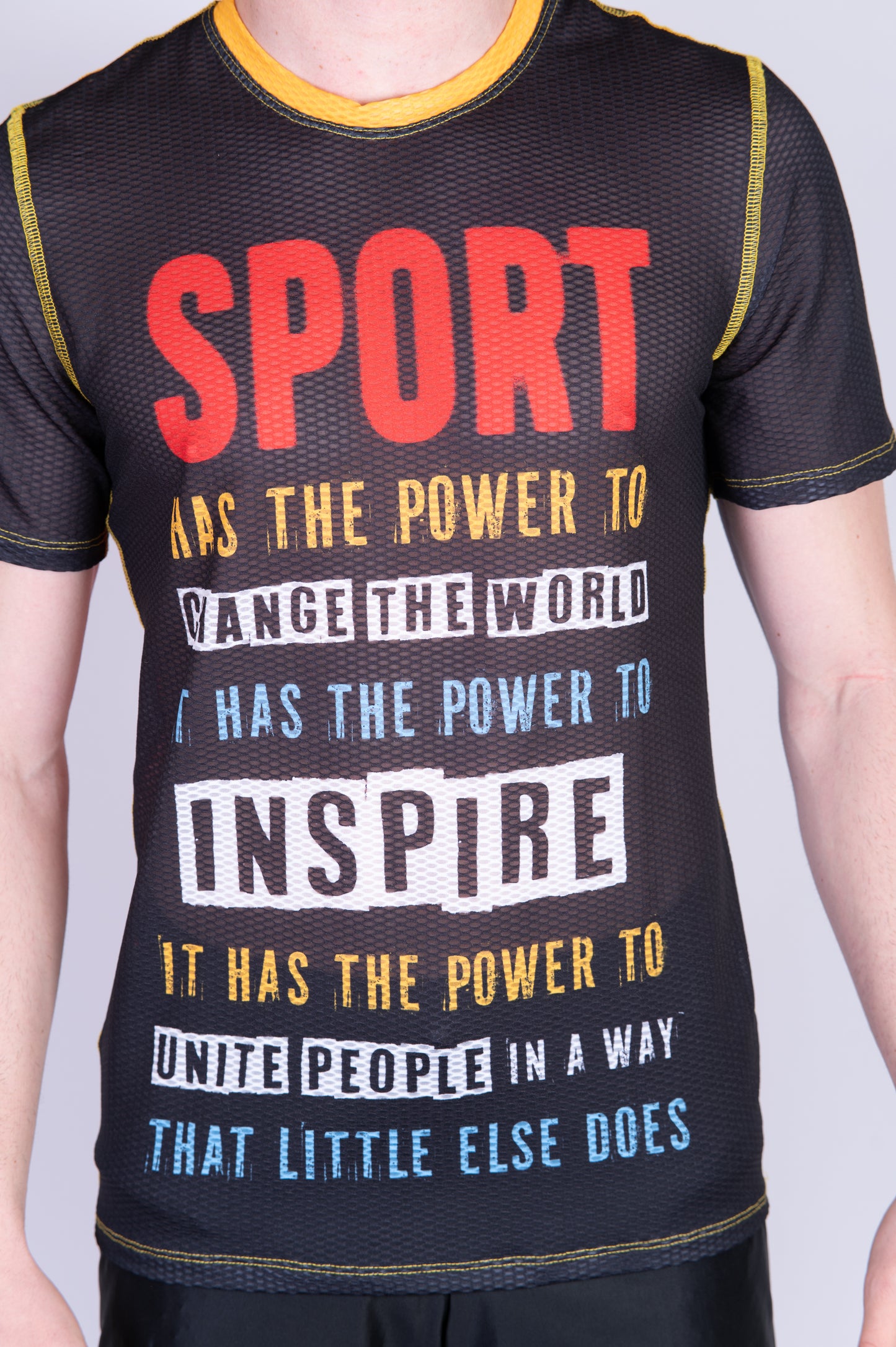 Camiseta manga curta homem - Mandela