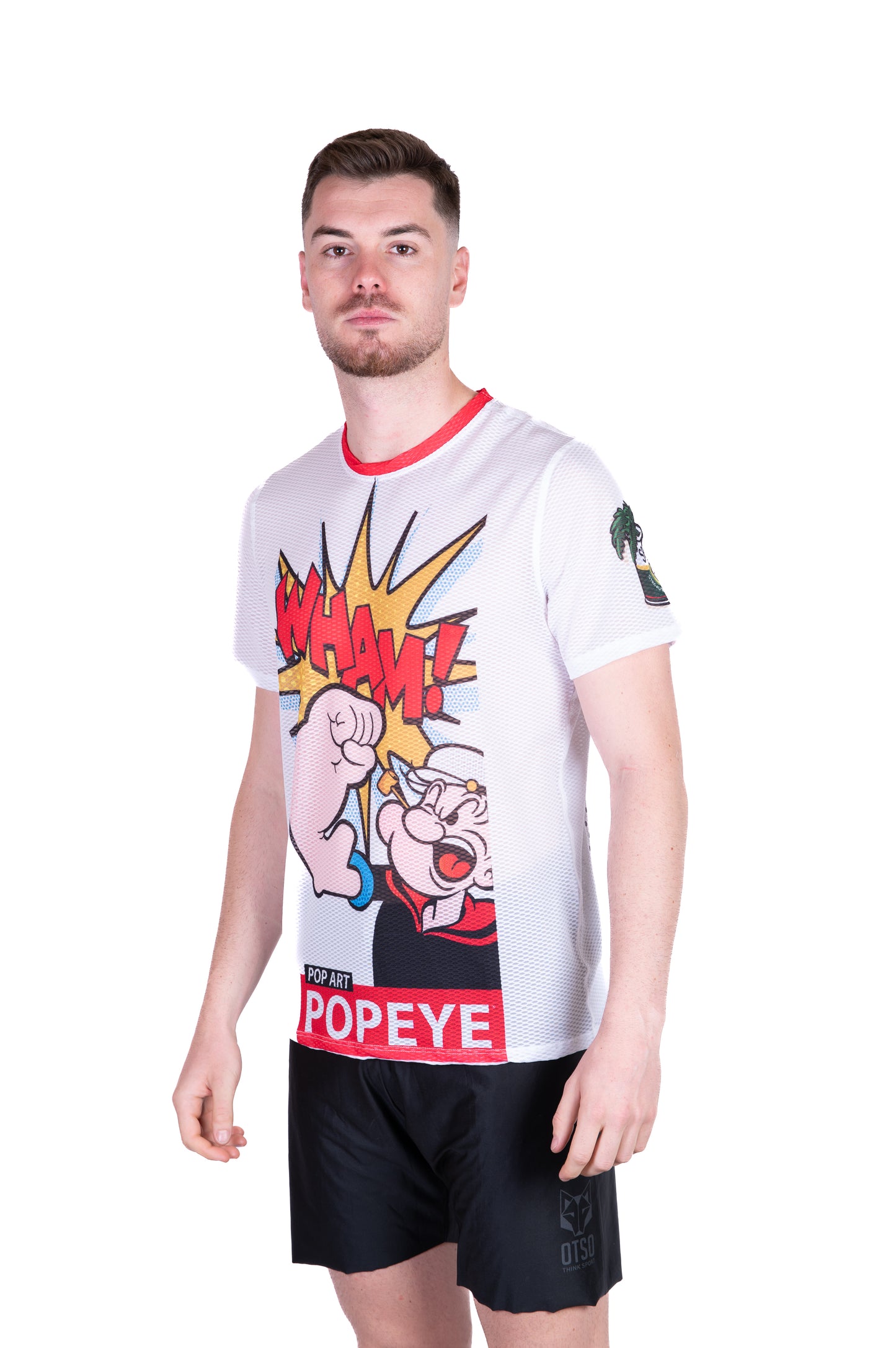 Short Sleeve T-Shirt for Men - Popeye Pop Art