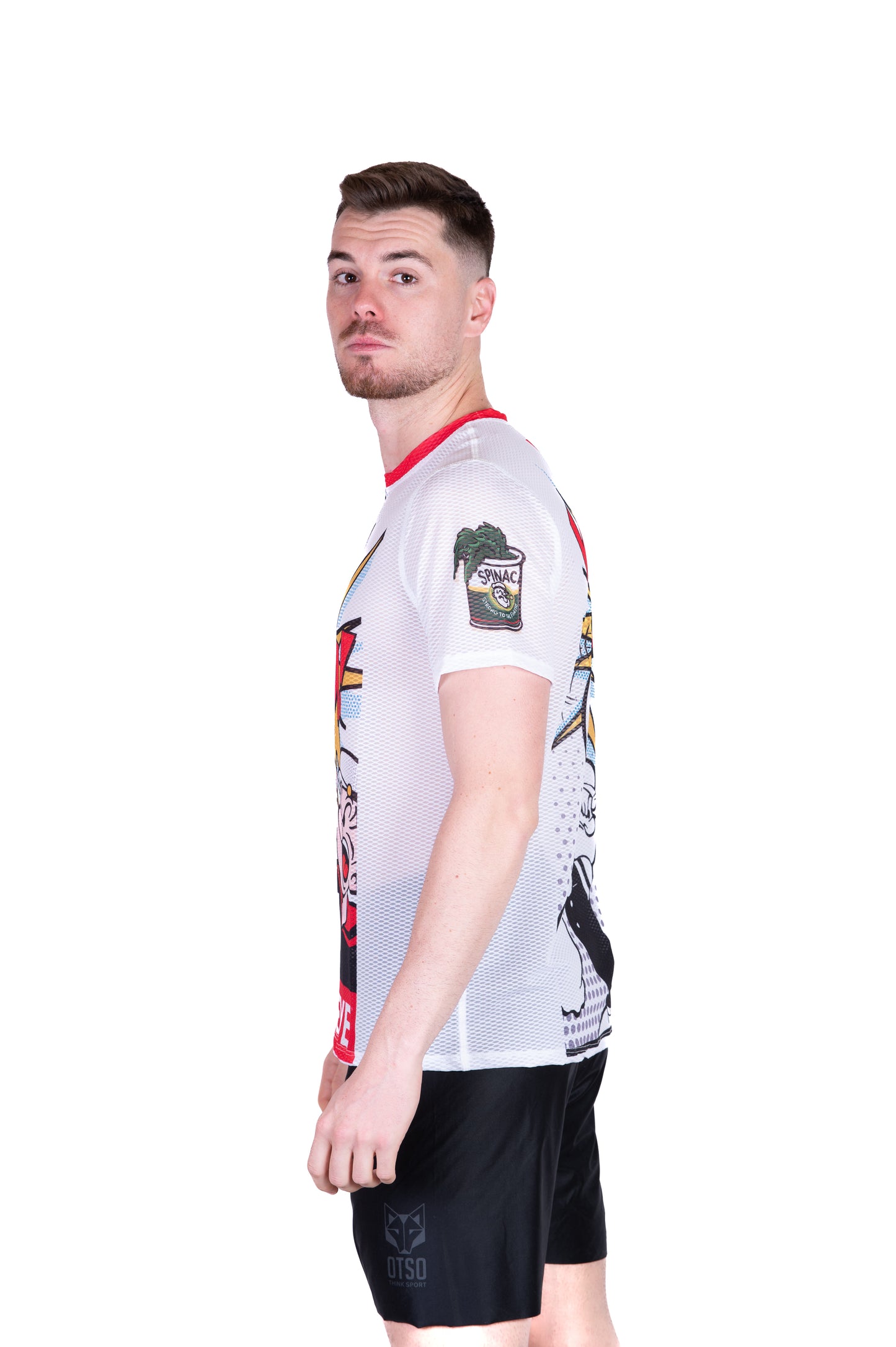 Short Sleeve T-Shirt for Men - Popeye Pop Art