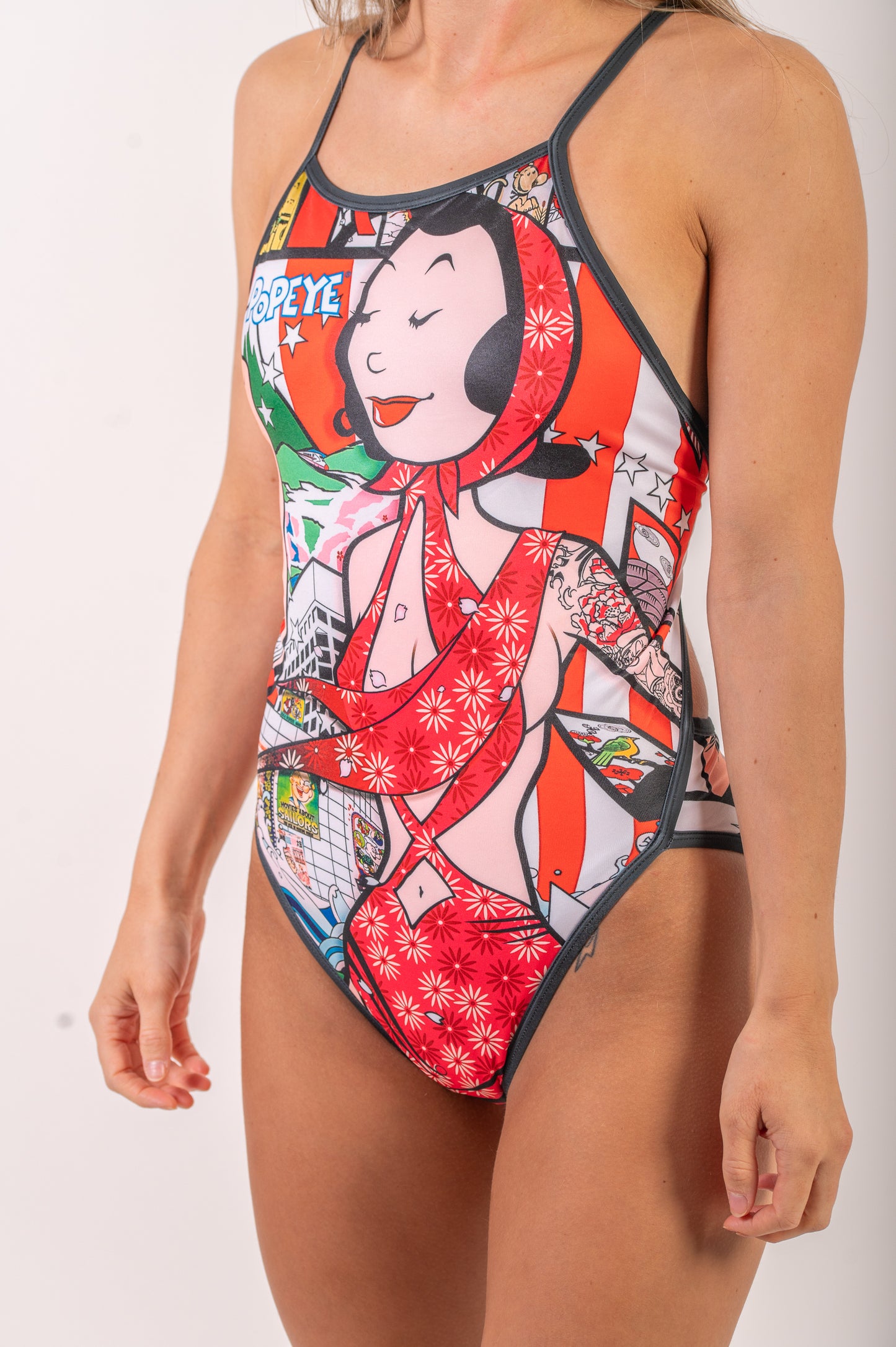 Banyador dona - Popeye Art Show