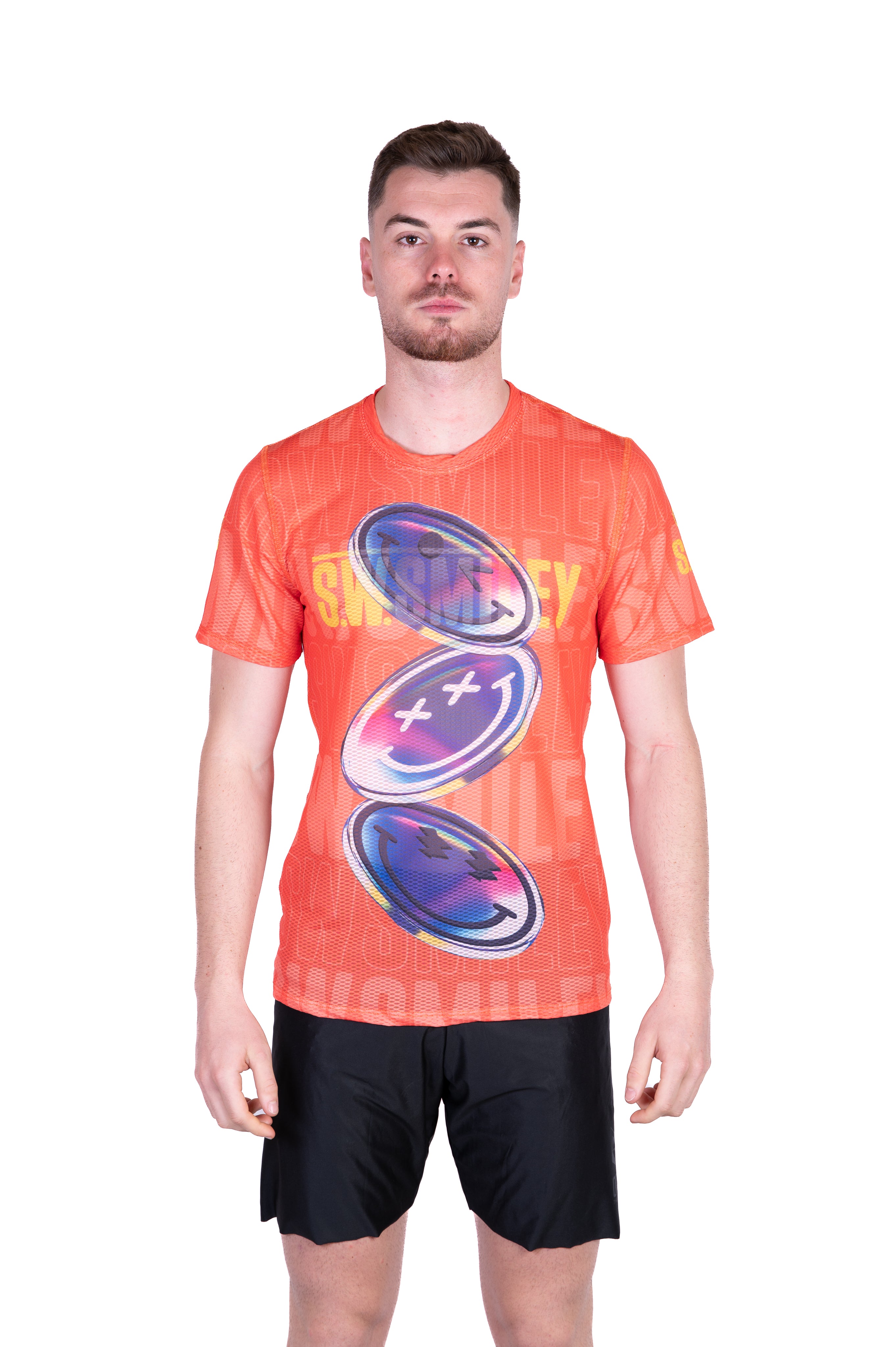 Camiseta manga corta hombre - S.W.Smiley Sensoral Shimmer (Outlet)