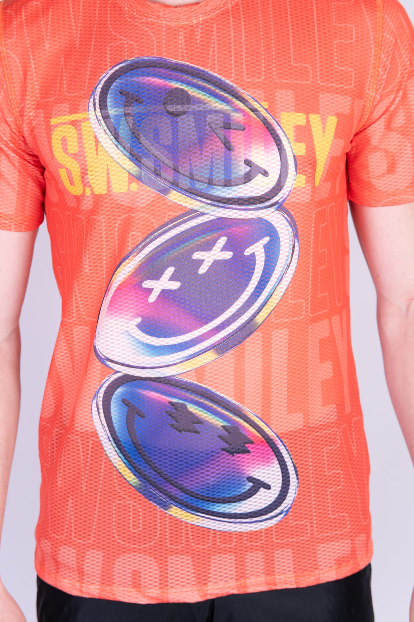 Camiseta manga curta homem - S.W.Smiley Sensoral Shimmer