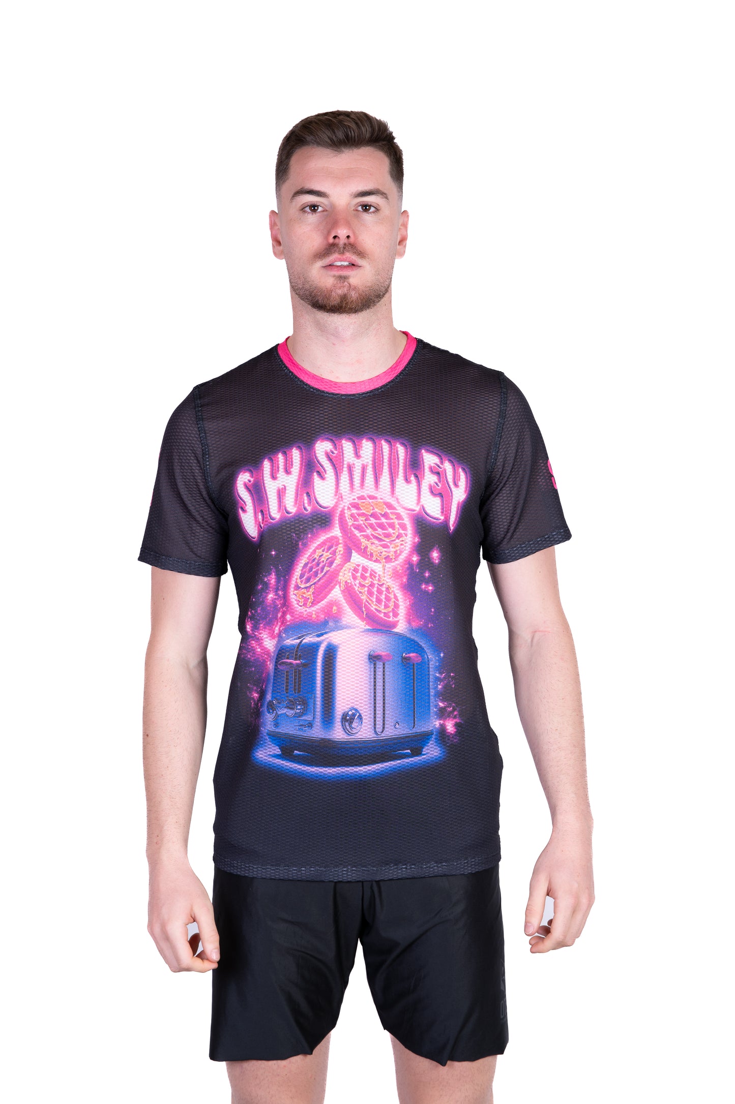 Camiseta manga corta hombre - S.W.Smiley Concrete Canvas Toaster