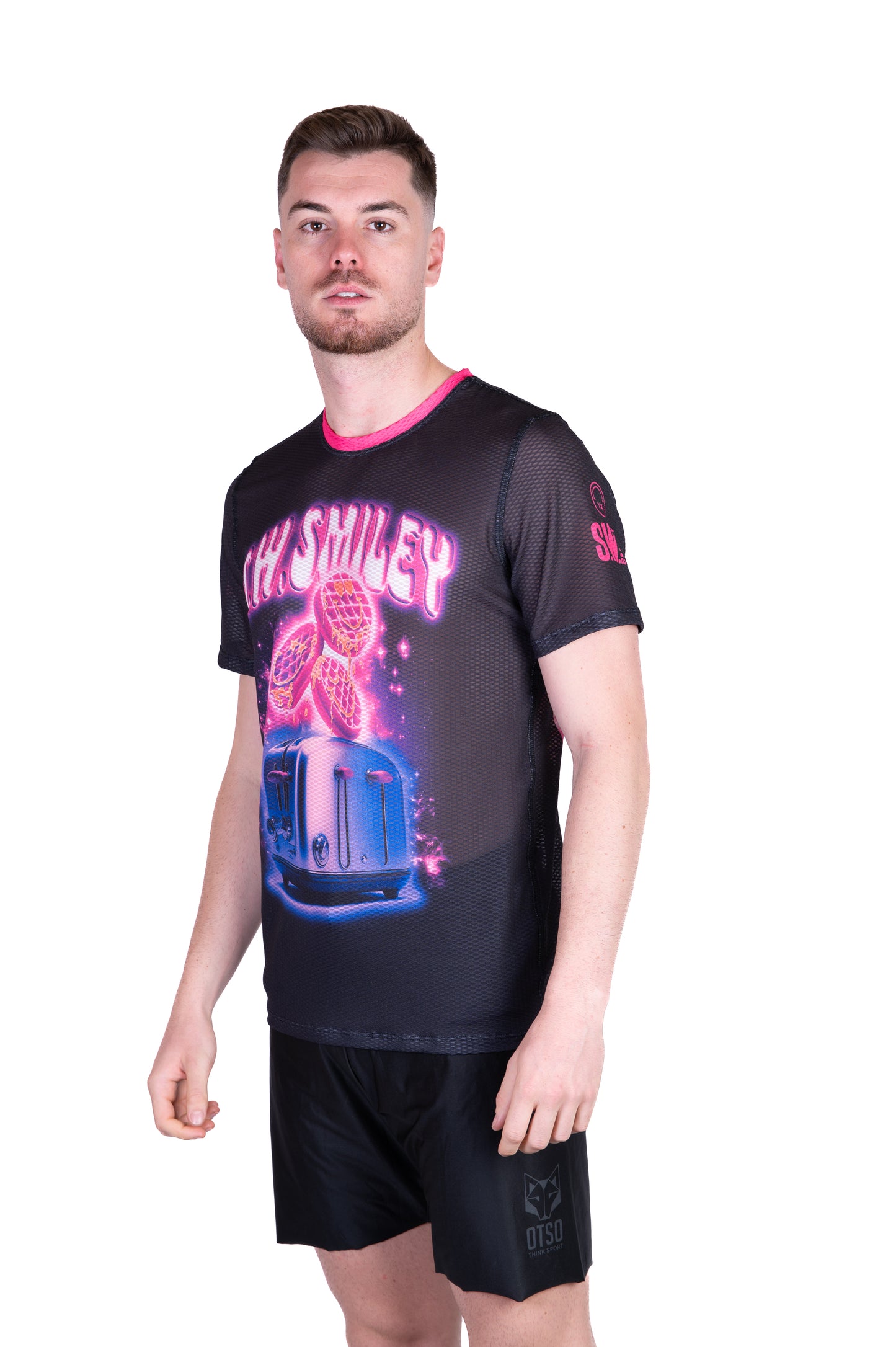 Camiseta manga corta hombre - S.W.Smiley Concrete Canvas Toaster