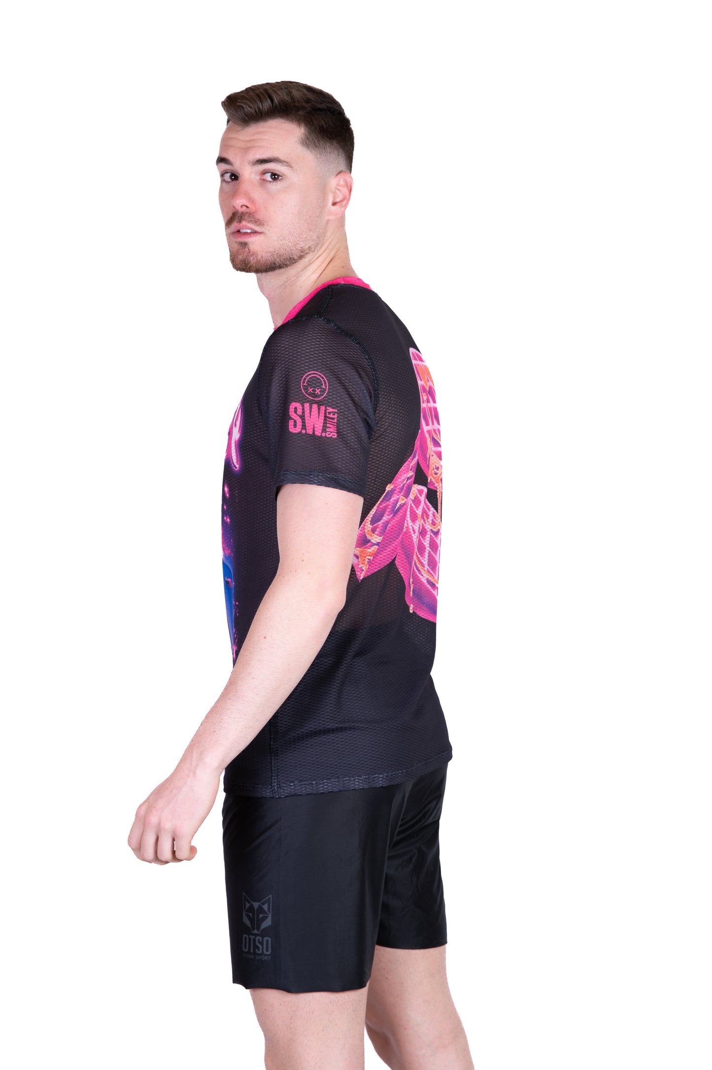 Camiseta manga corta hombre - S.W.Smiley Concrete Canvas Toaster