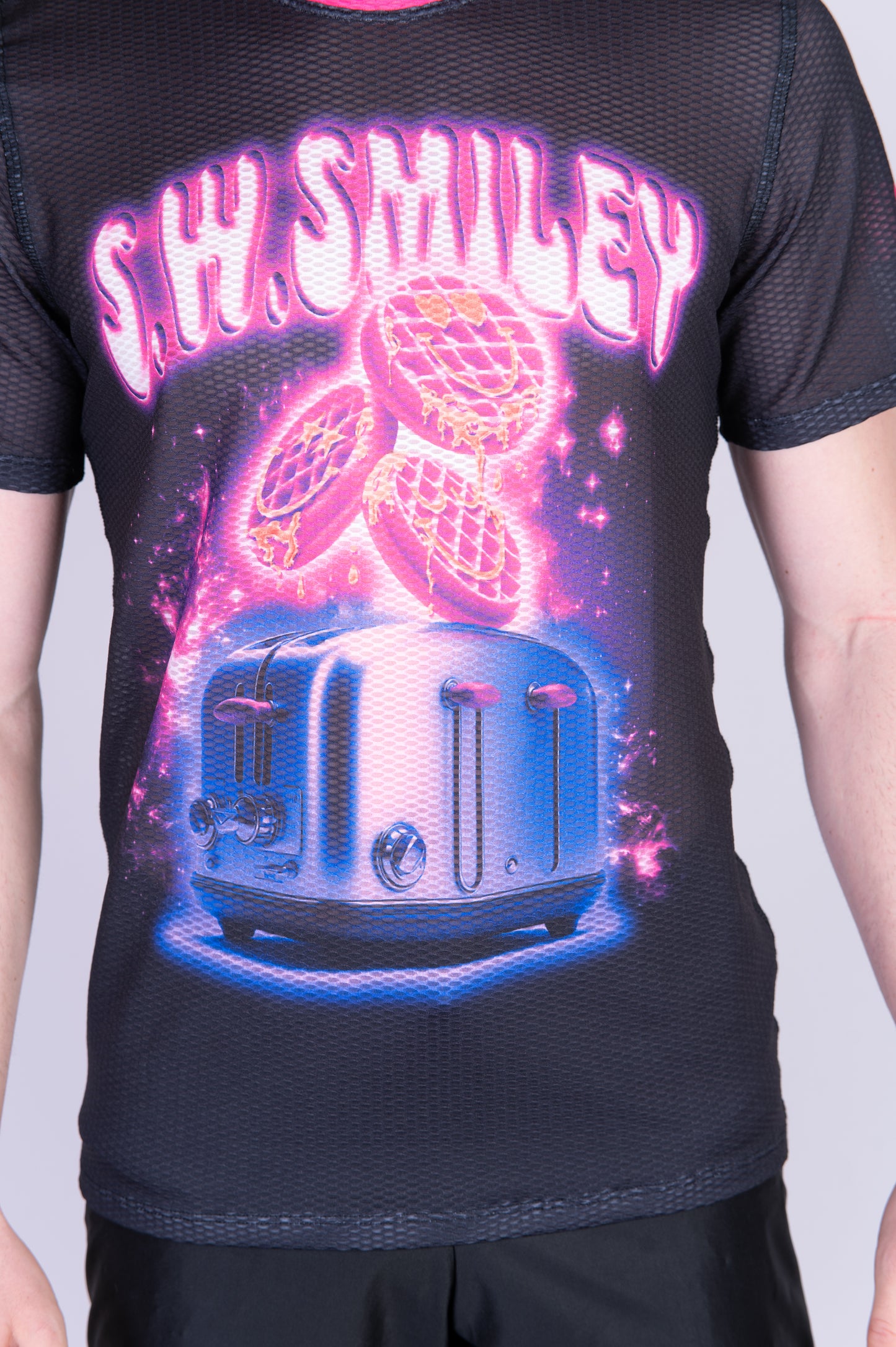 Camiseta manga corta hombre - S.W.Smiley Concrete Canvas Toaster