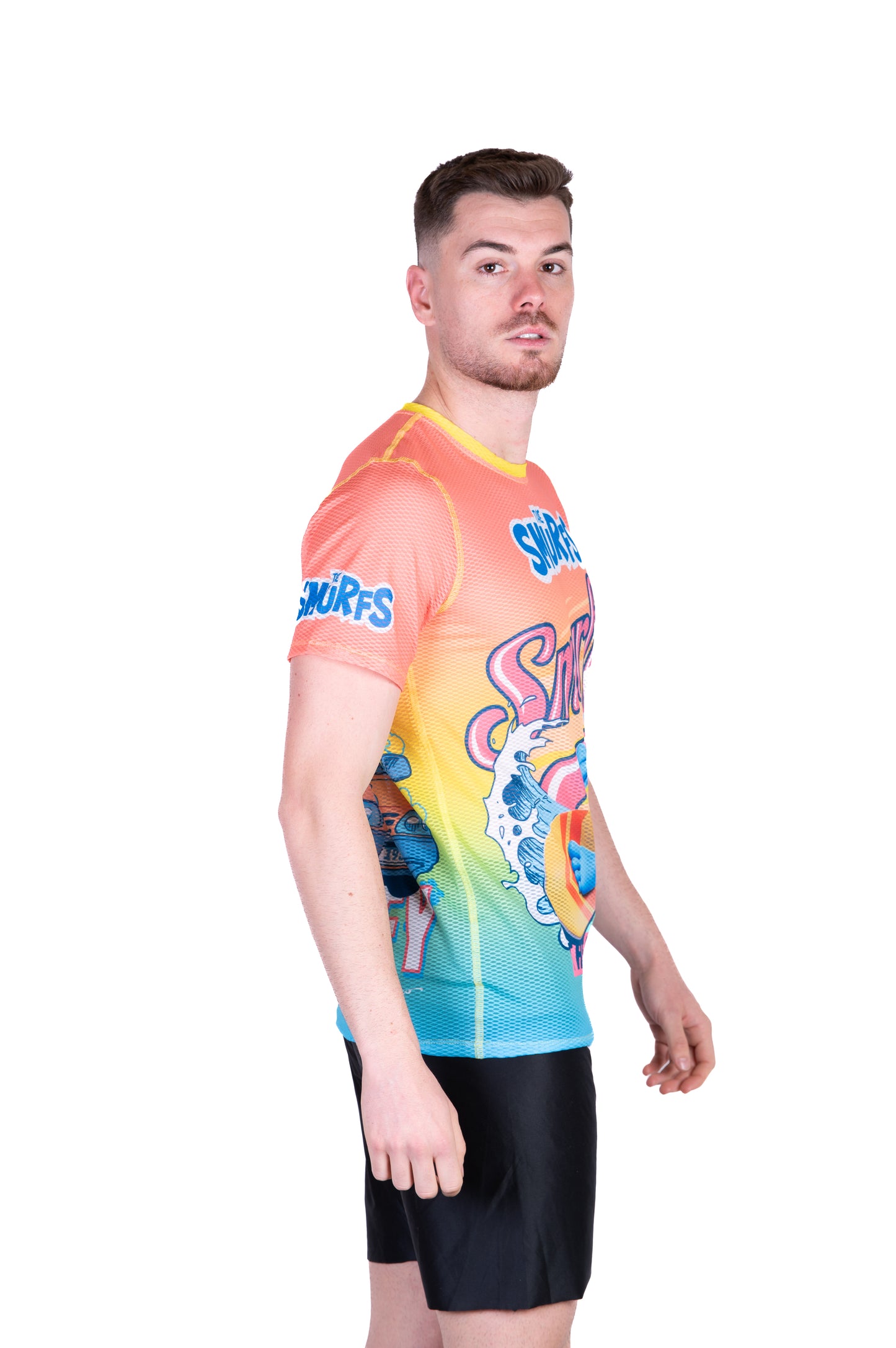 Short sleeve t-shirt for men - Smurf Smurfing