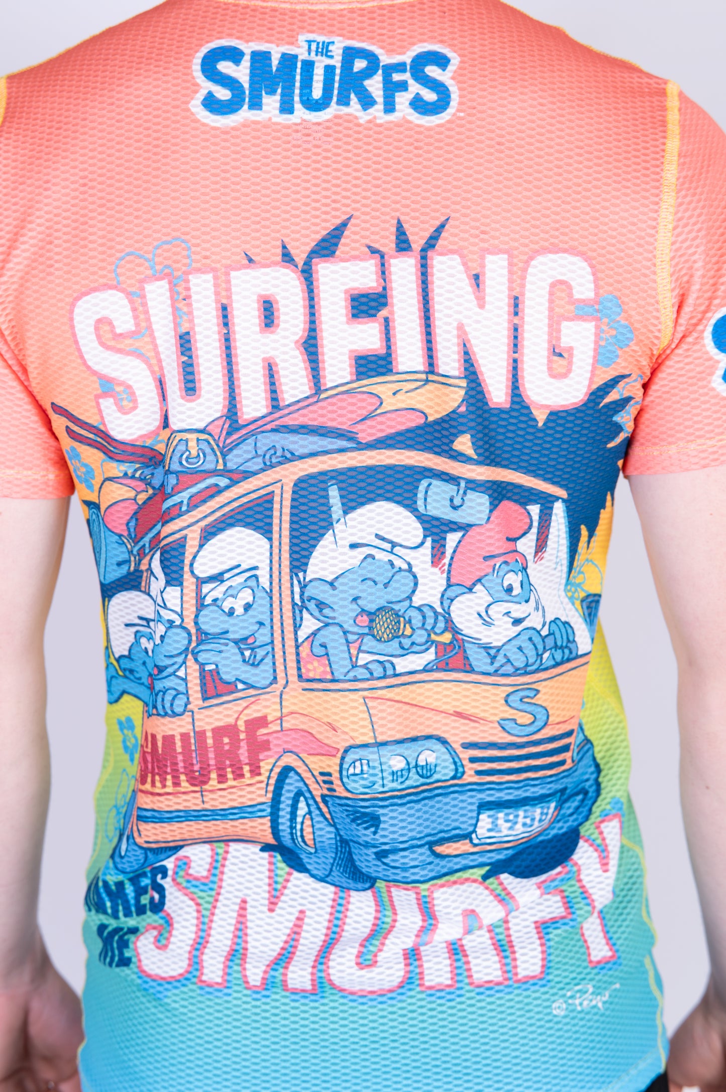Short sleeve t-shirt for men - Smurf Smurfing
