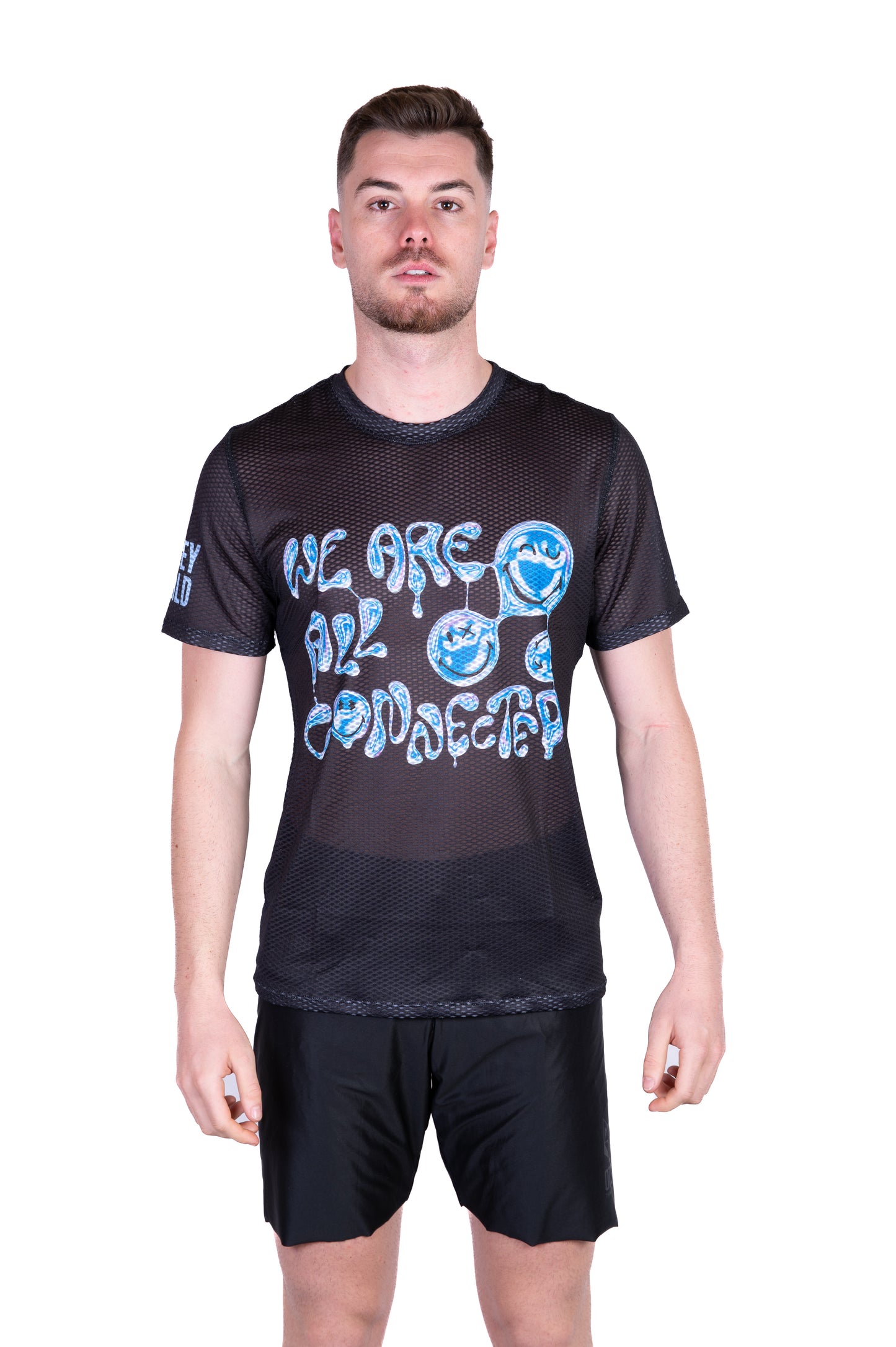 T-shirt manches courtes homme - S.W.Smiley Connected