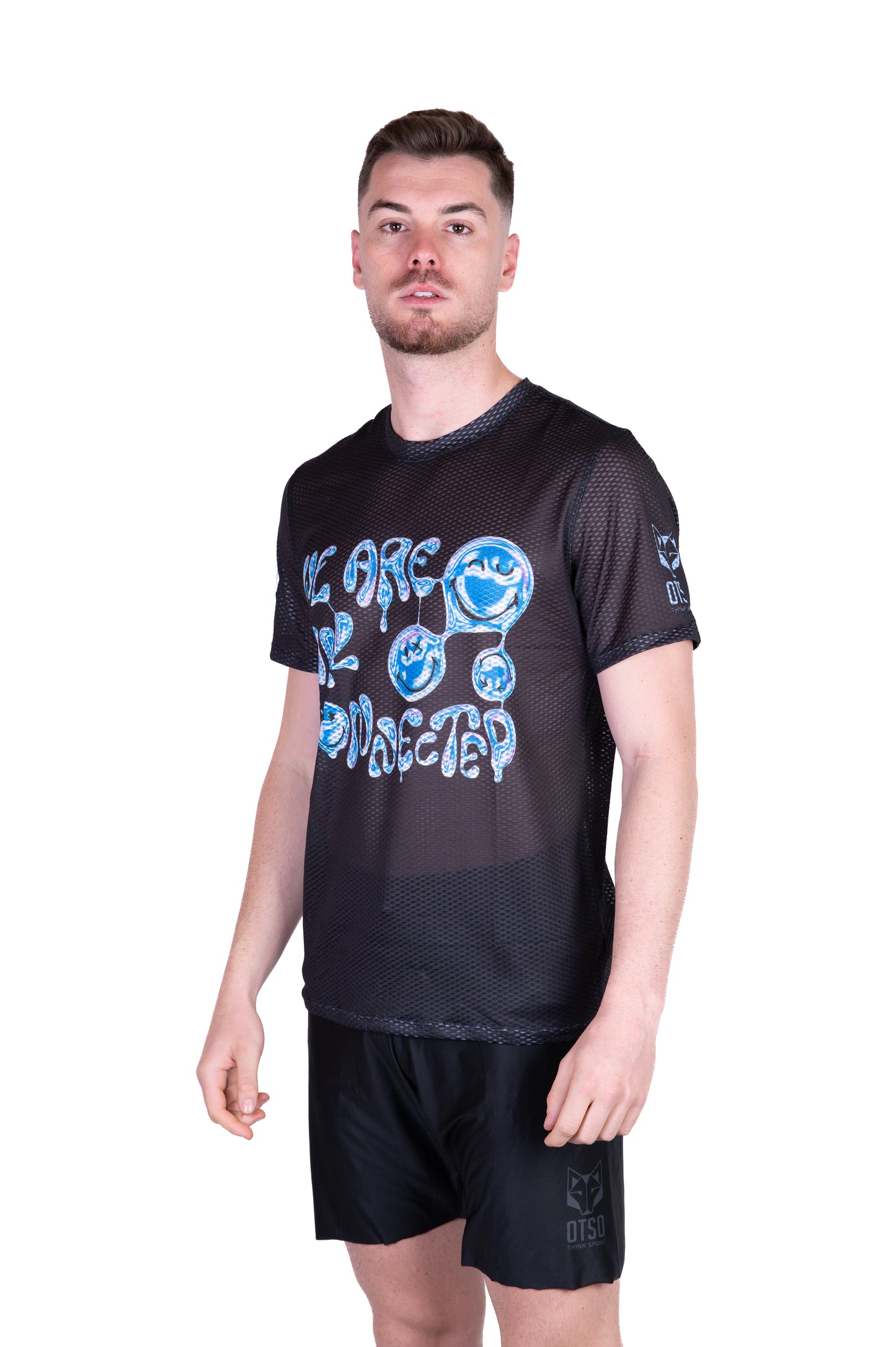 T-shirt manches courtes homme - S.W.Smiley Connected