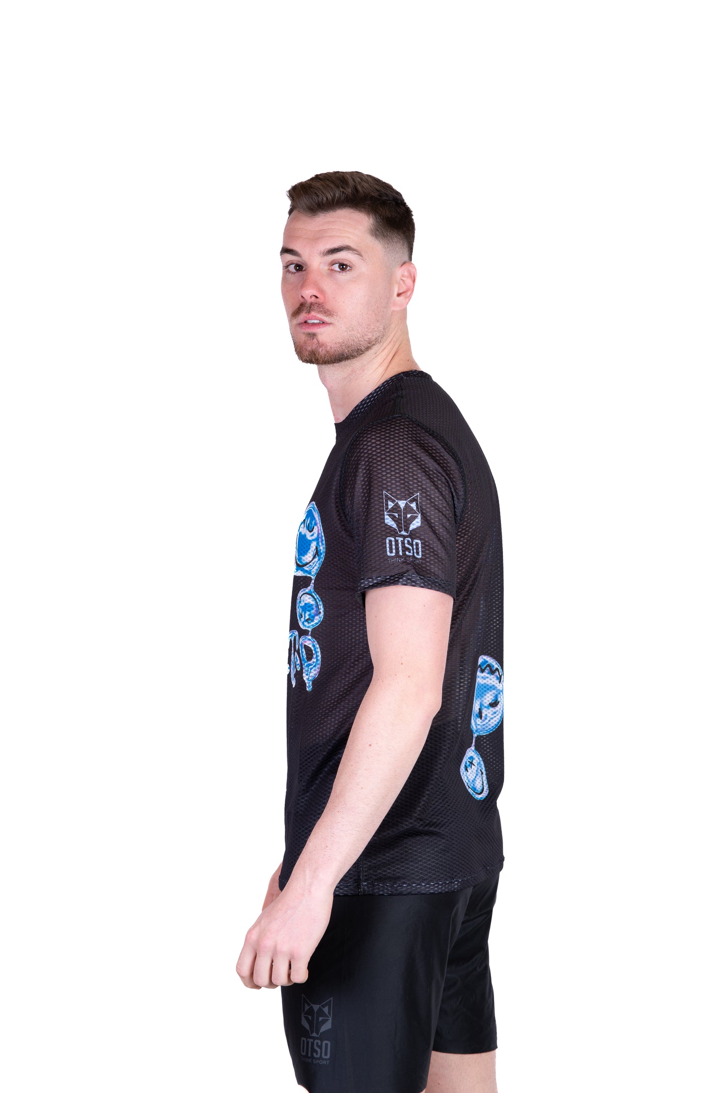 T-shirt manches courtes homme - S.W.Smiley Connected