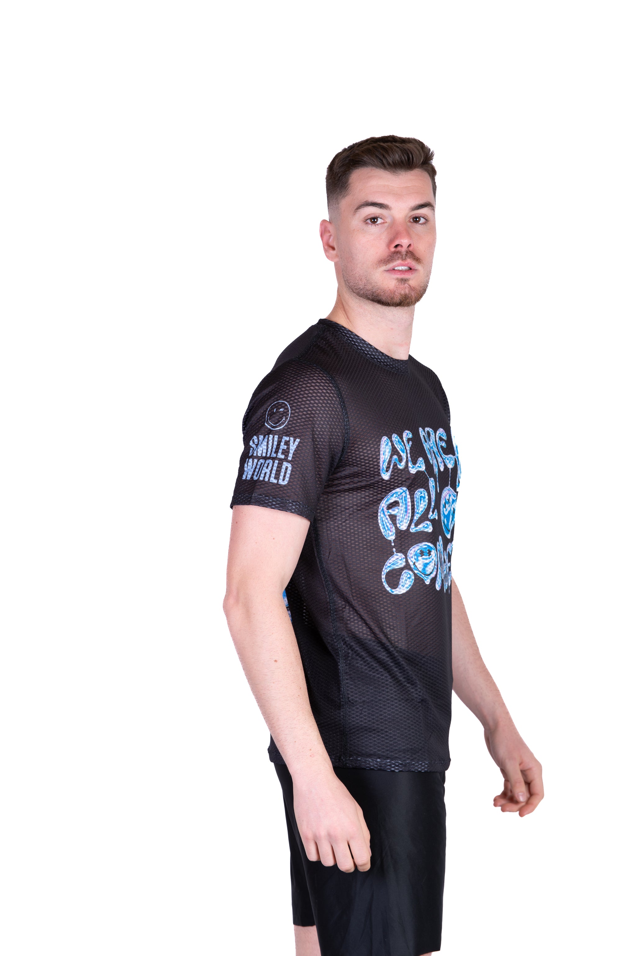 Camiseta manga corta hombre - S.W.Smiley Connected (Outlet)