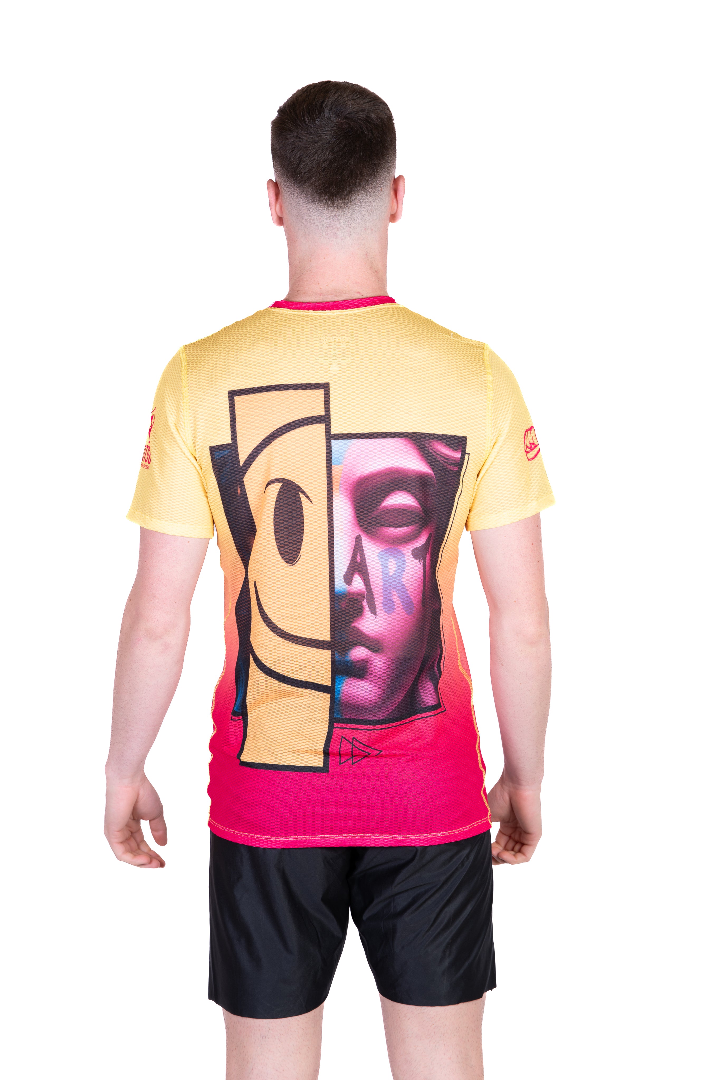 Camiseta manga corta hombre - Emoji Glow-Up (Outlet)