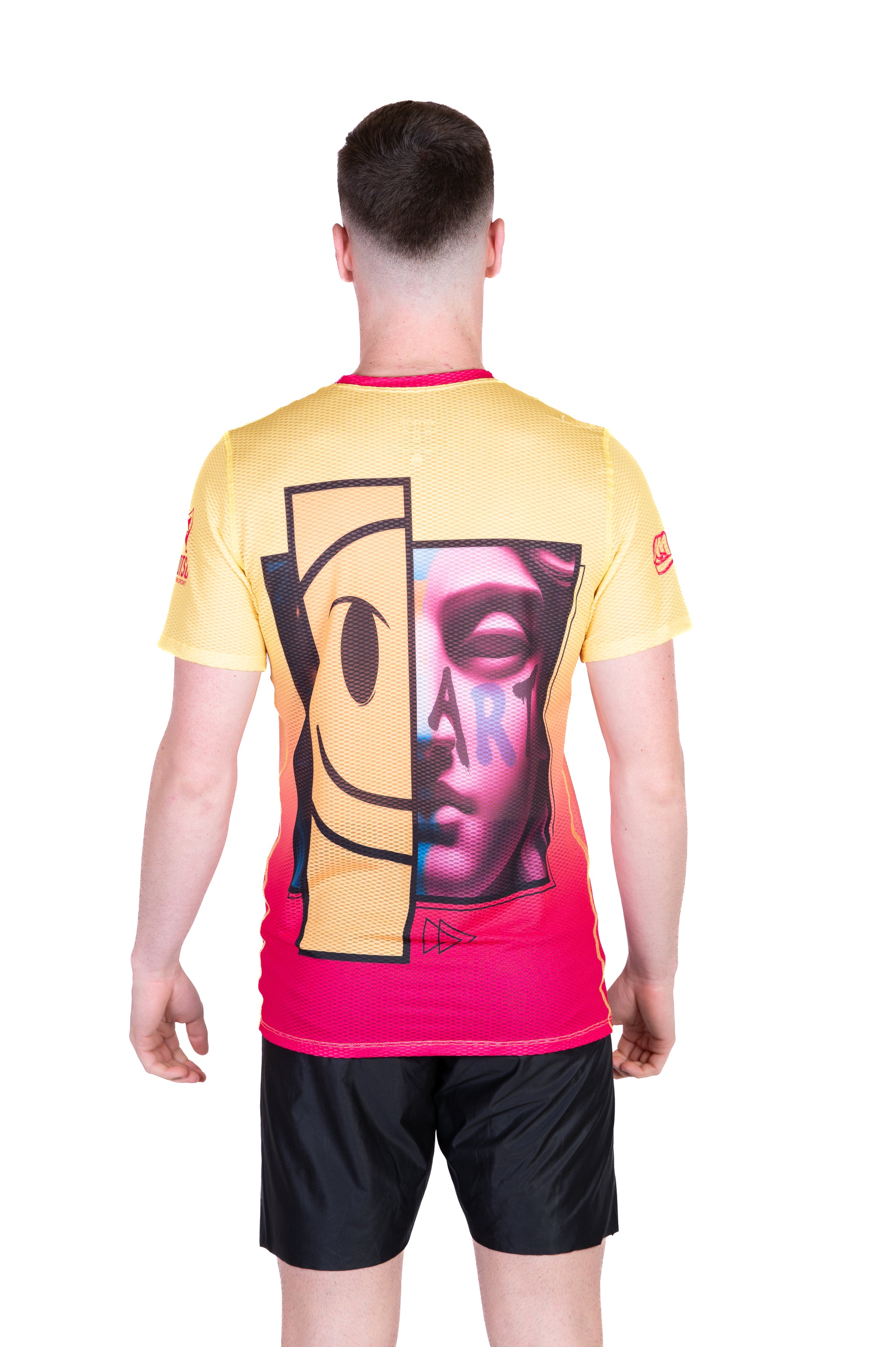 Camiseta manga corta hombre - Emoji Glow-Up (Outlet)