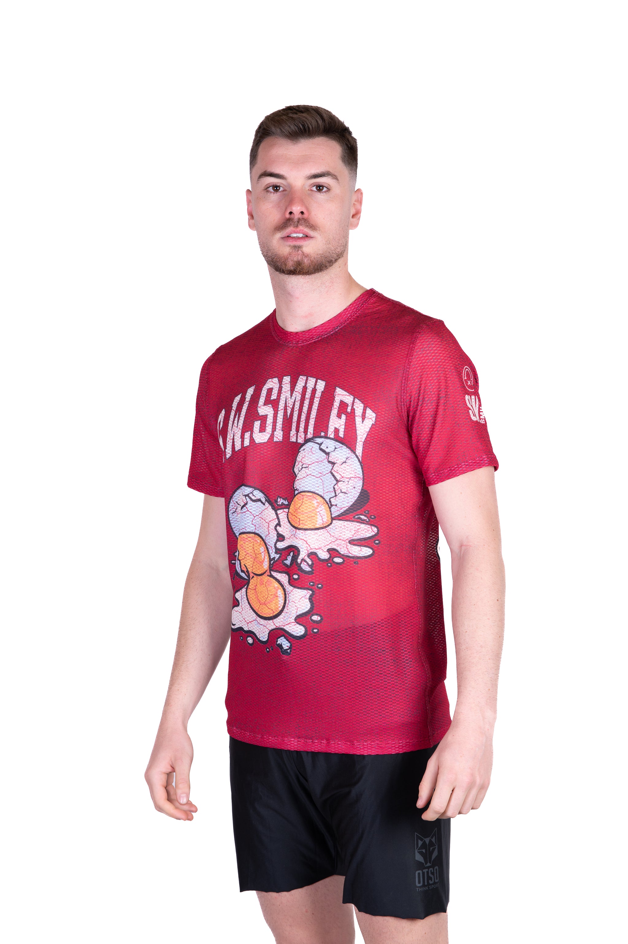 Camiseta manga corta hombre - S.W.Smiley Concrete Canvas Egg (Outlet)