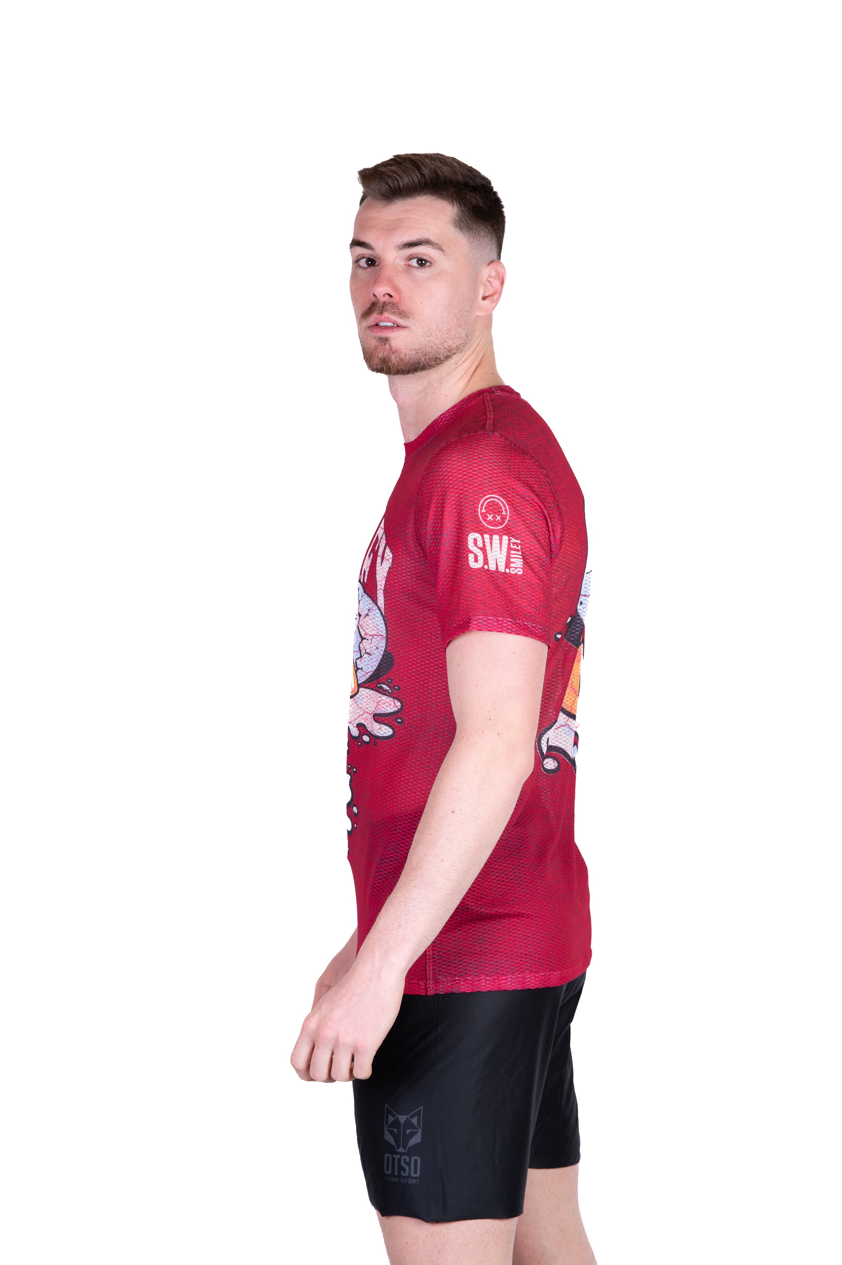 Camiseta manga corta hombre - S.W.Smiley Concrete Canvas Egg (Outlet)