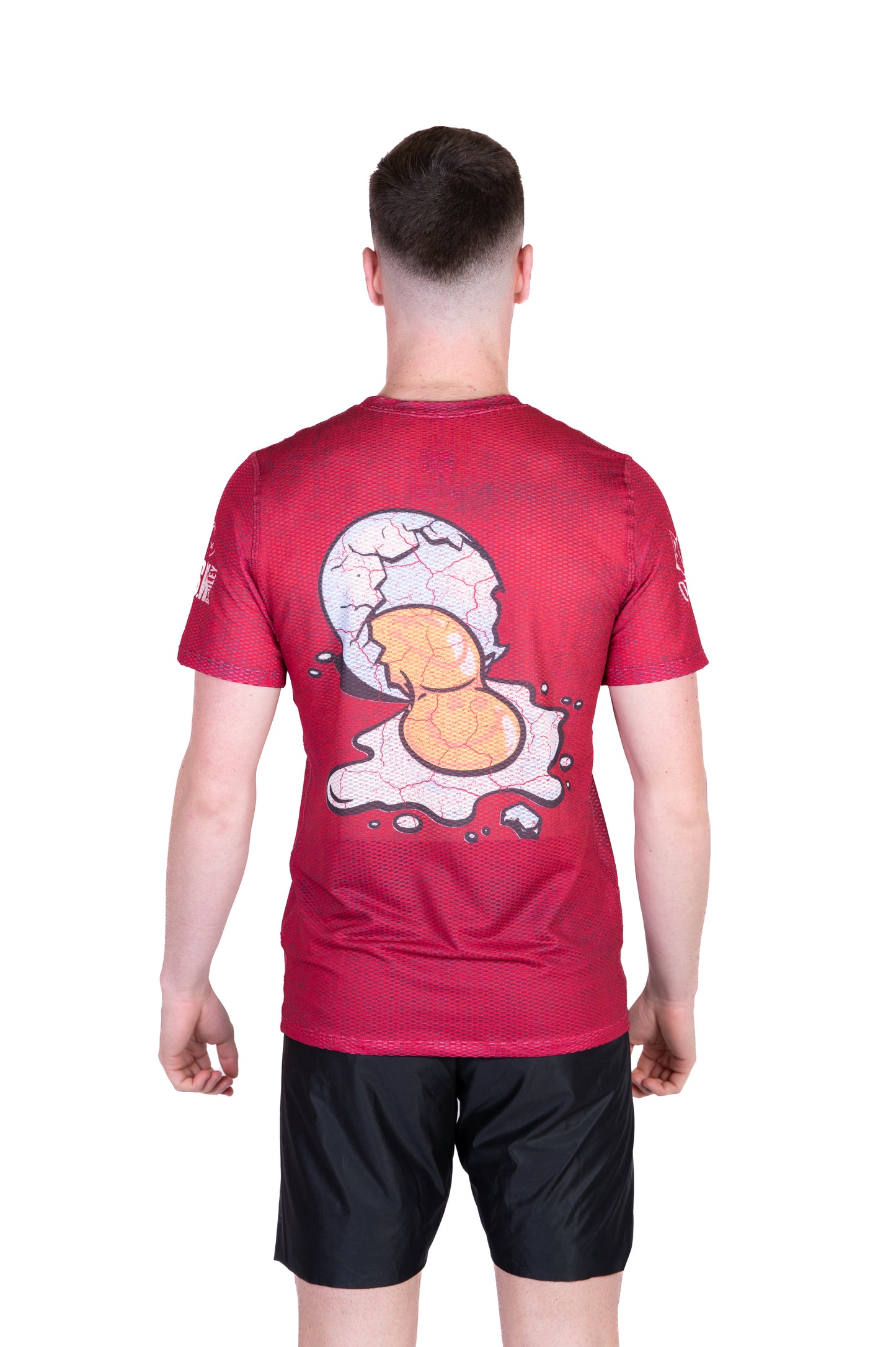 Men's short sleeve t-shirt - S.W.Smiley Concrete Canvas Egg