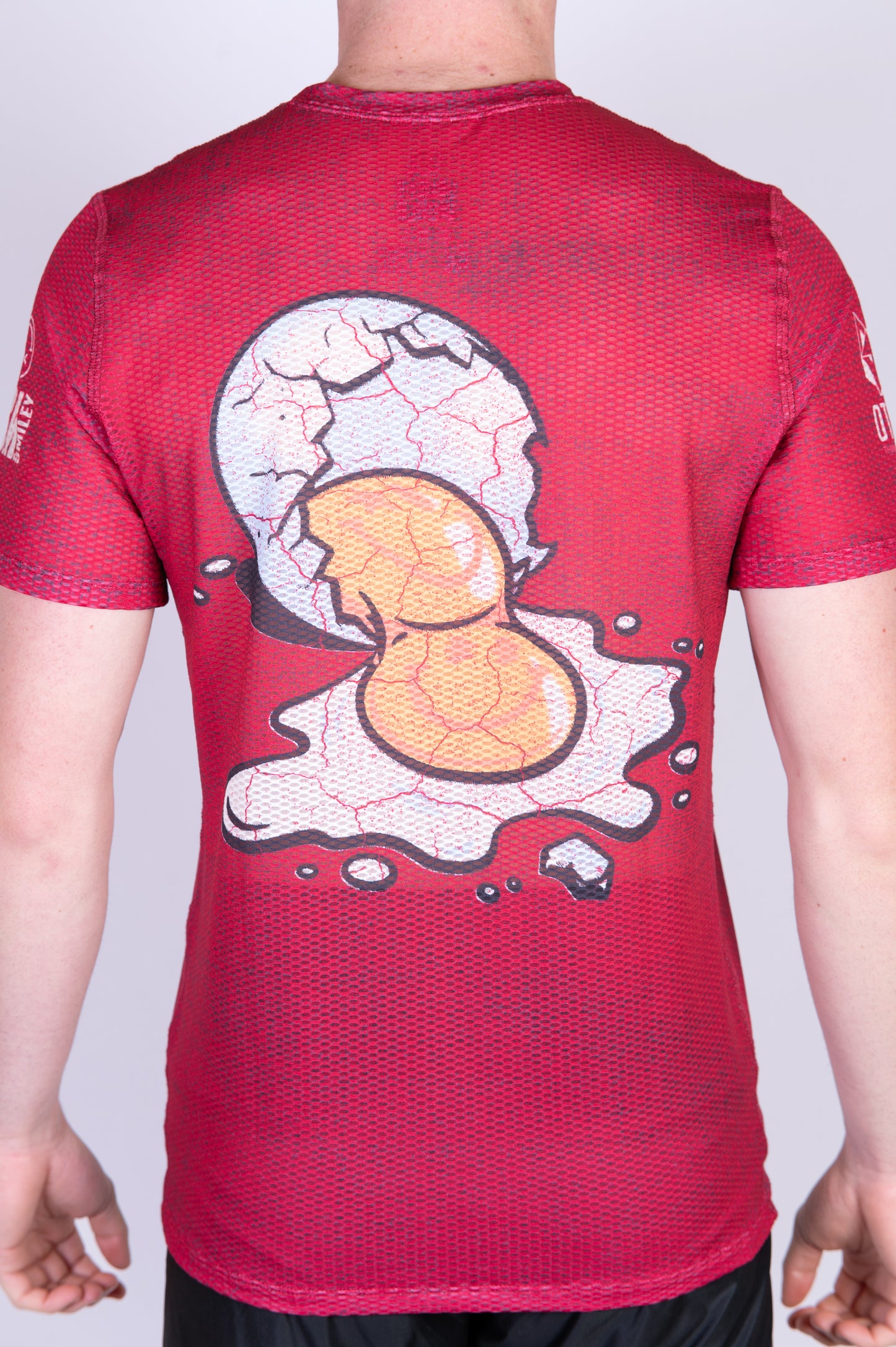 Men's short sleeve t-shirt - S.W.Smiley Concrete Canvas Egg