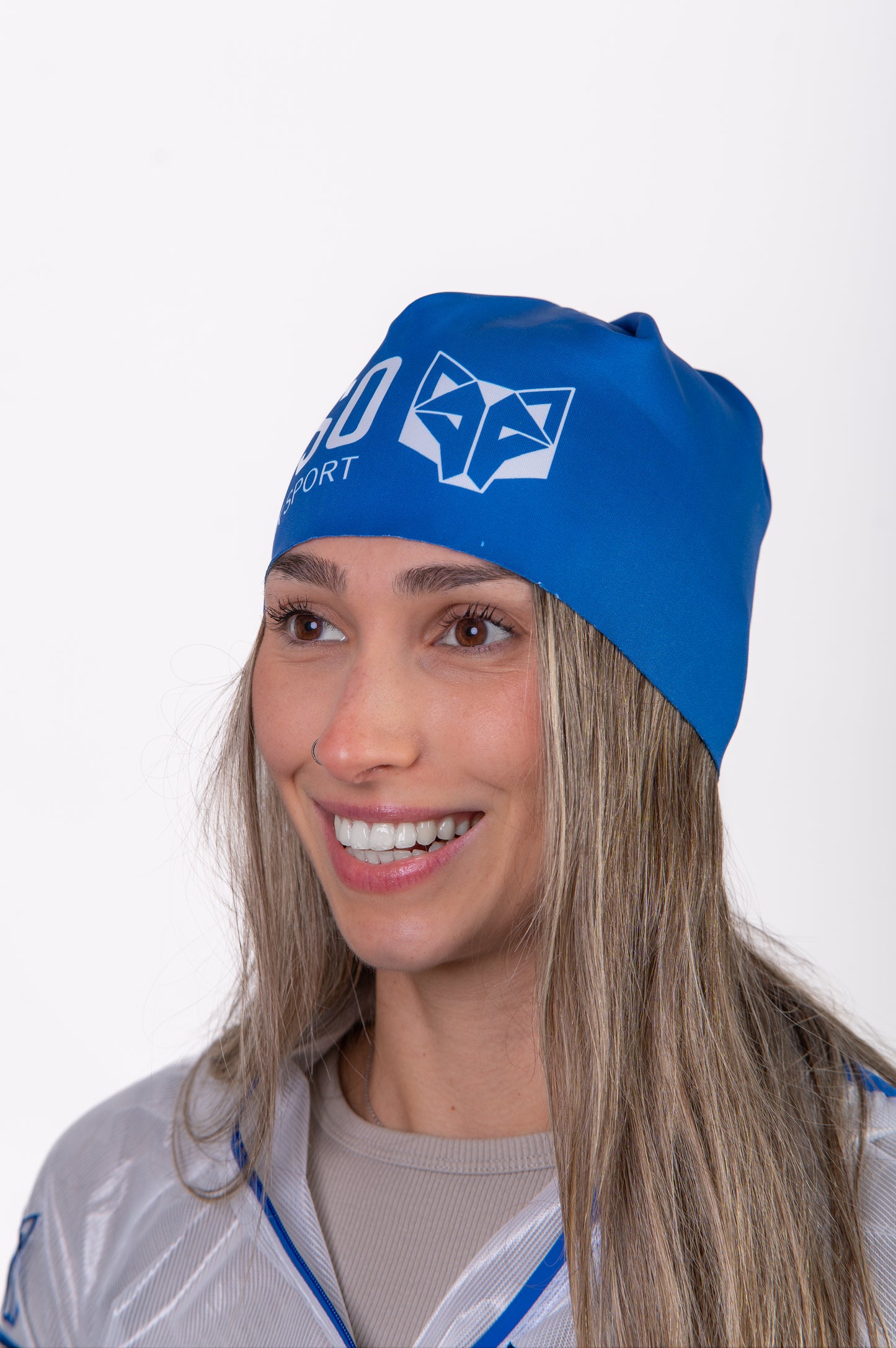 Berretto - Blu Elettrico & Bianco