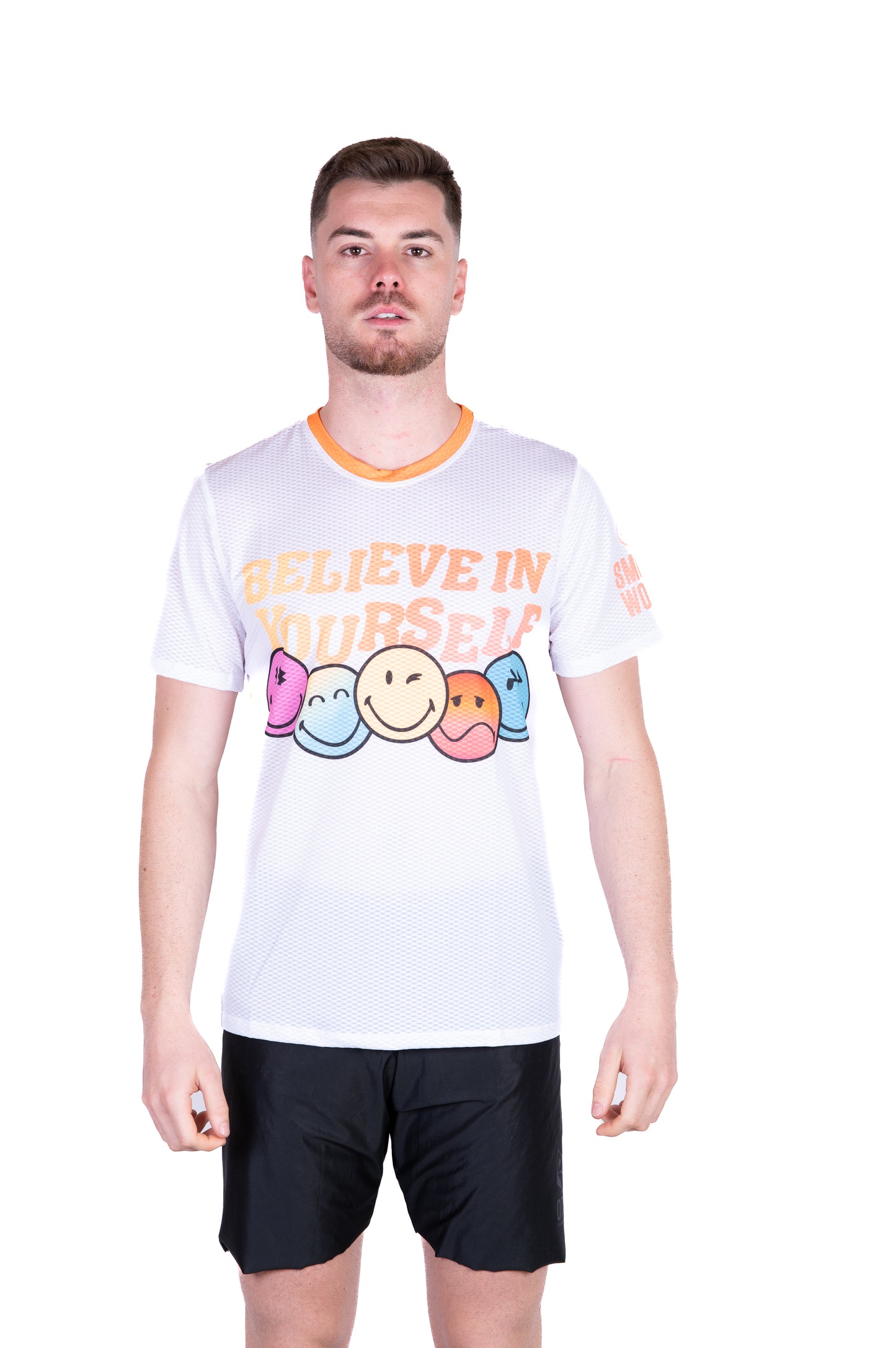 Maglietta manica corta uomo - S.W.Smiley Believe