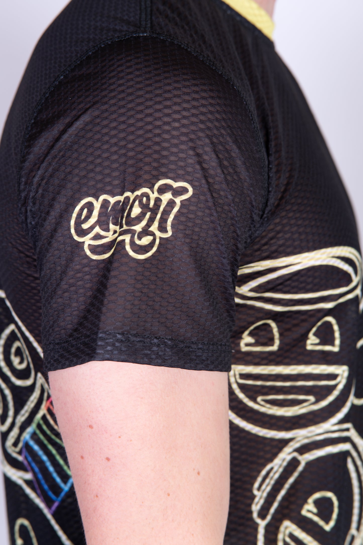 T-shirt manches courtes homme - Emoji Neon Faces