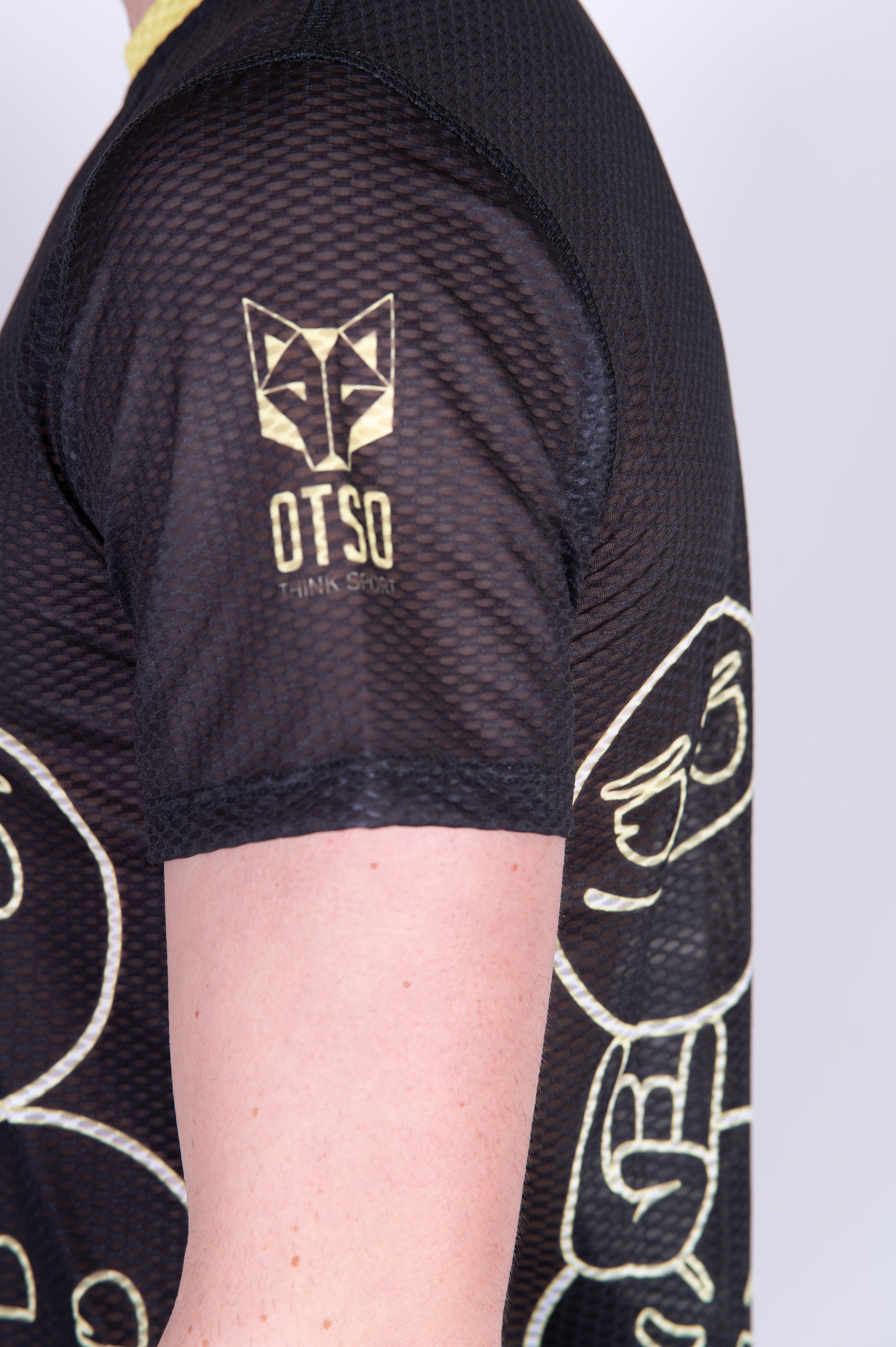 T-shirt manches courtes homme - Emoji Neon Faces