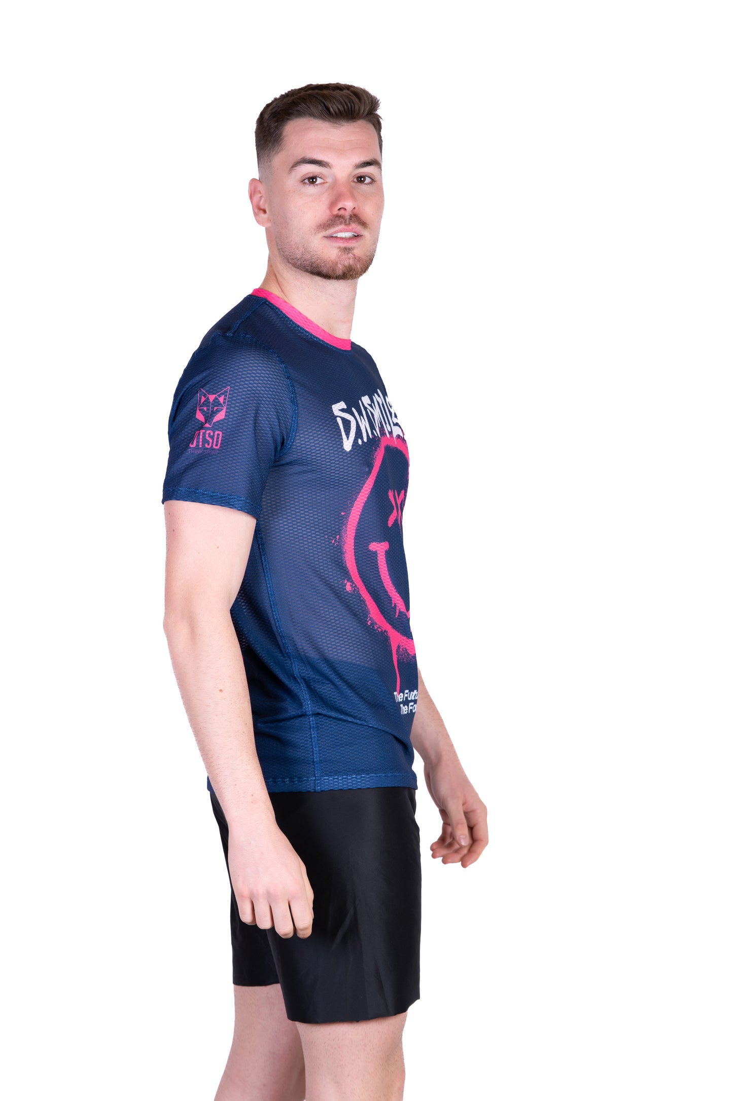 Camiseta manga curta homem - S.W.Smiley Graffiti