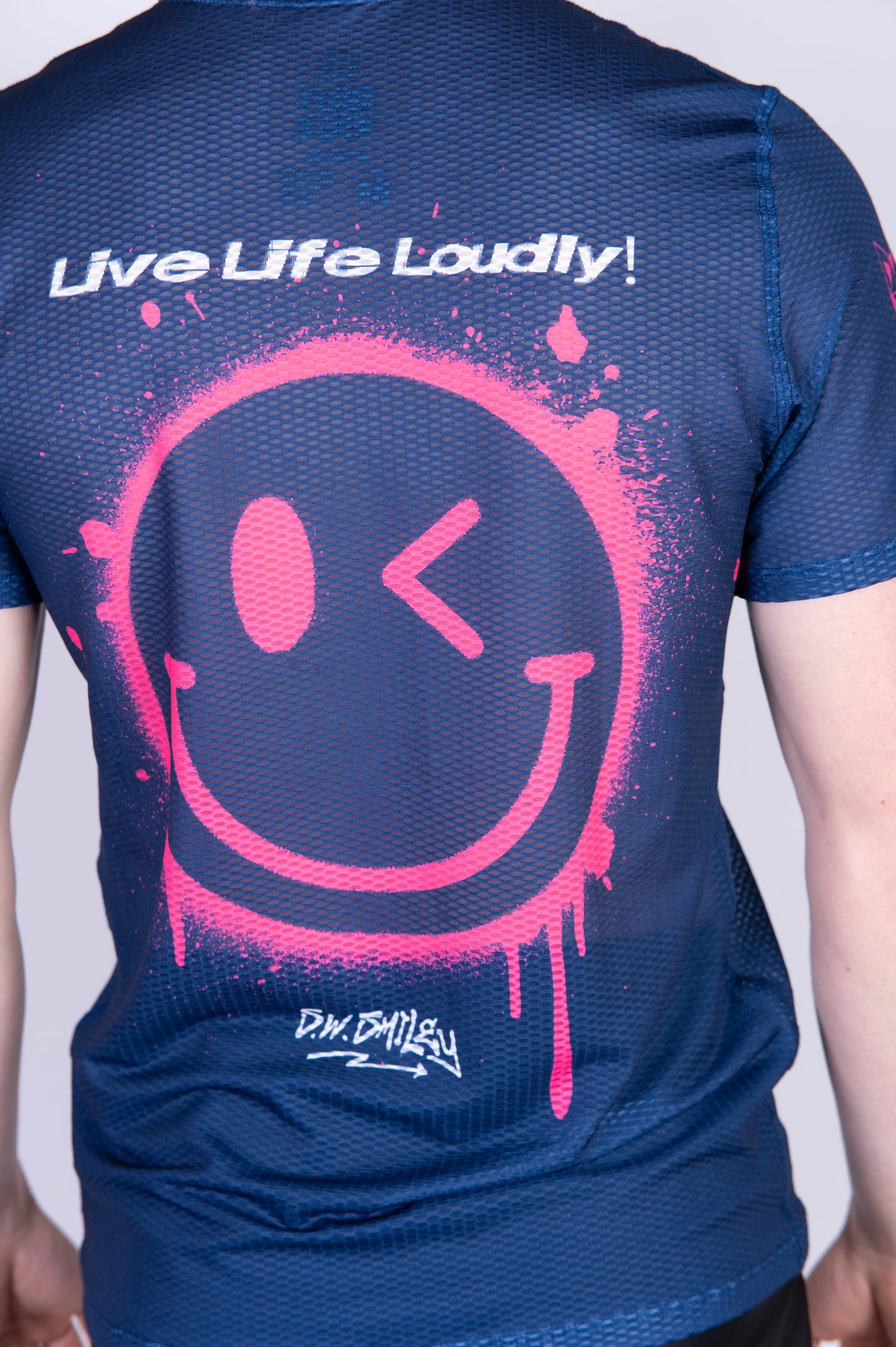 Camiseta manga curta homem - S.W.Smiley Graffiti