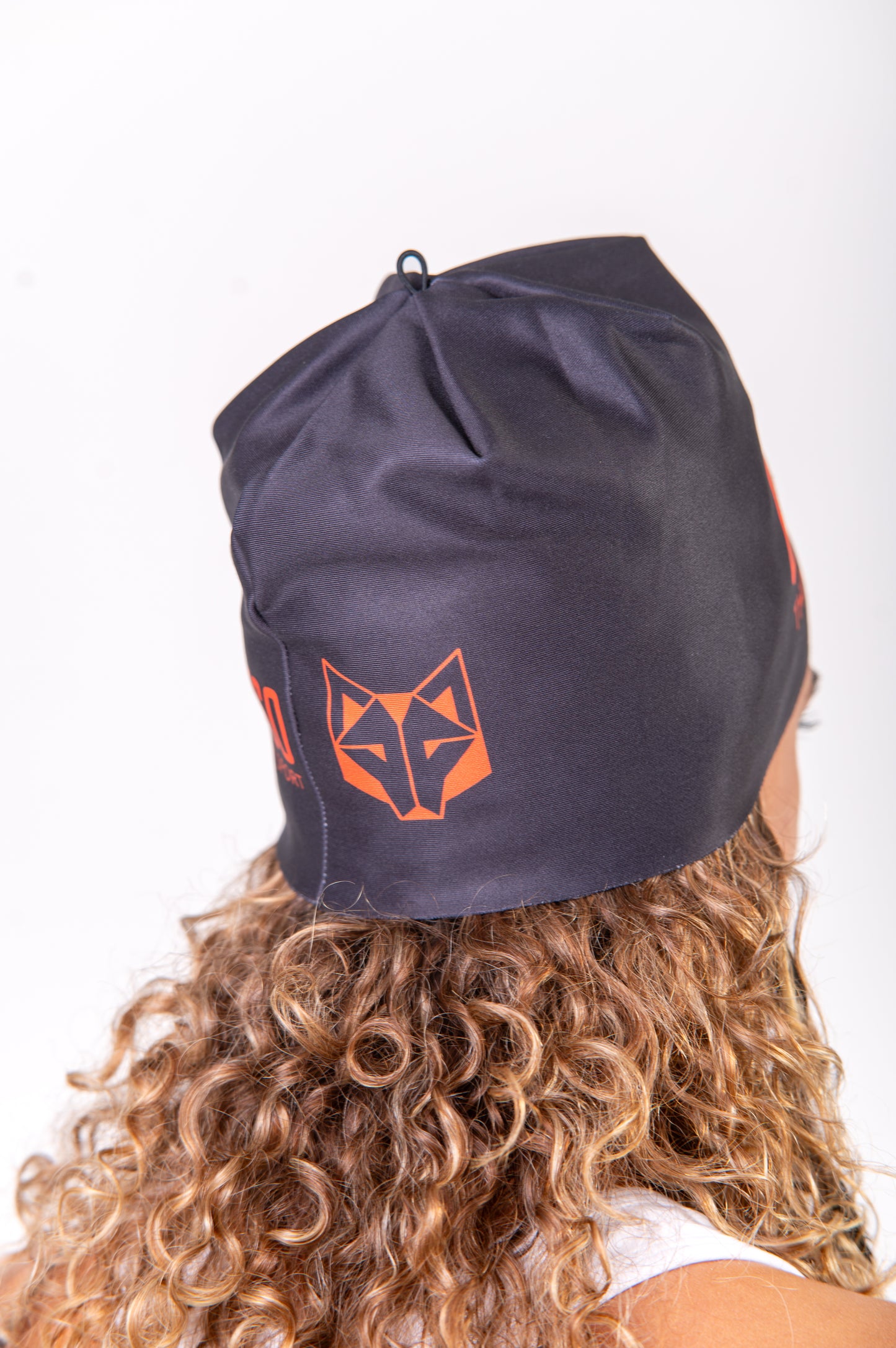 Gorro - Black & Fluo Orange