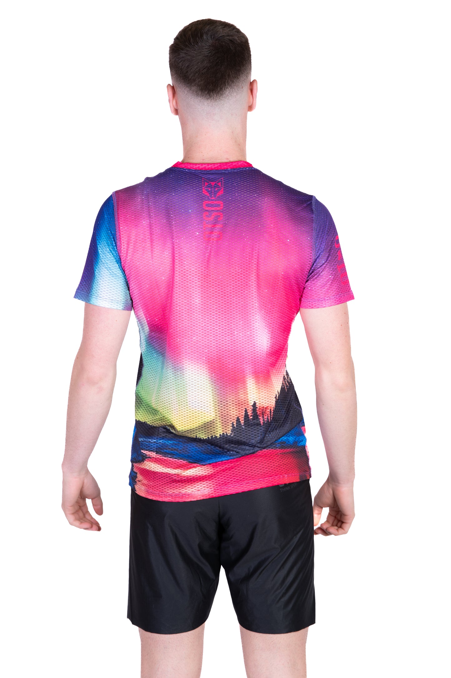 T-shirt manches courtes homme - Auroras Boreales