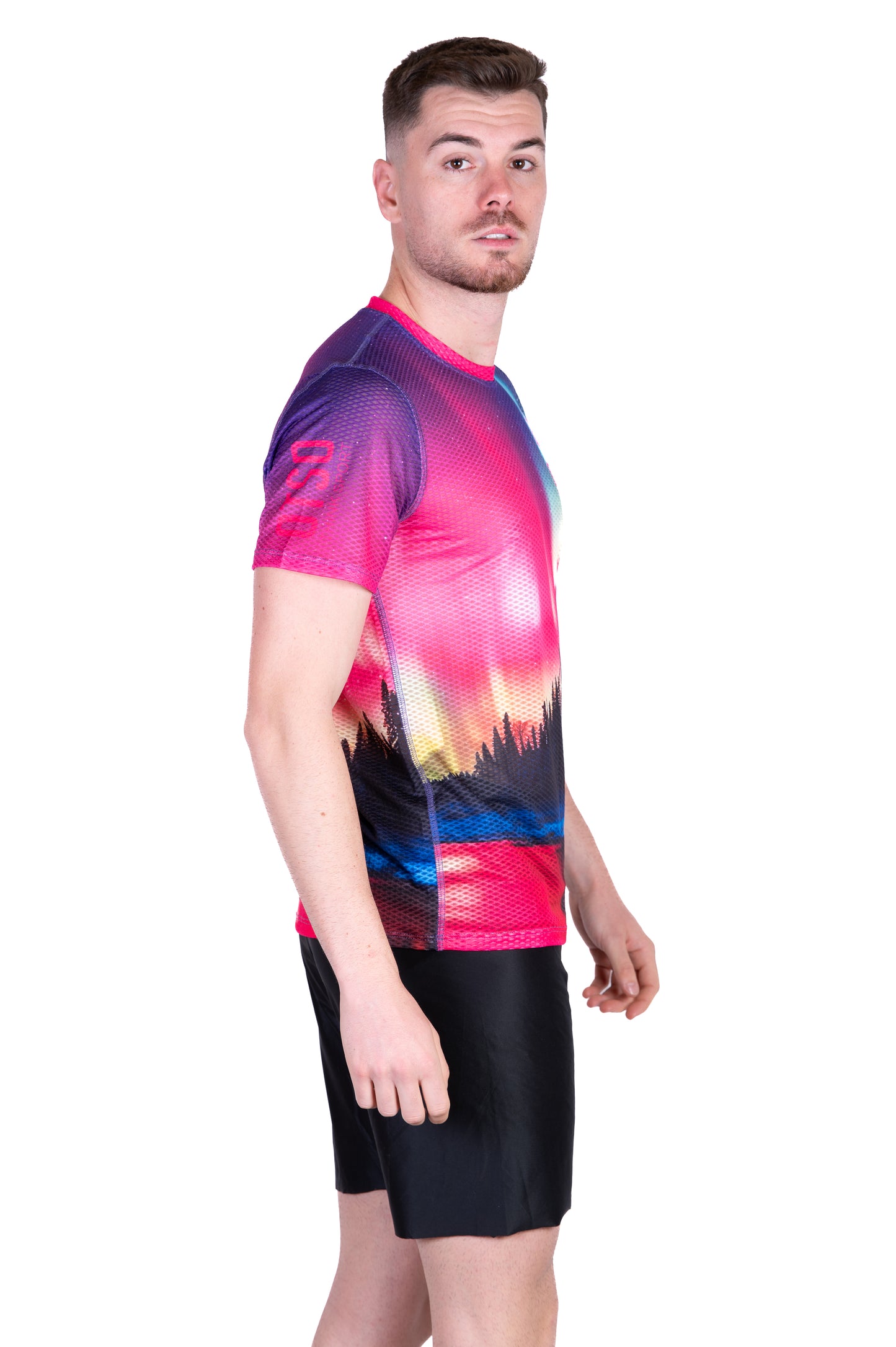T-shirt manches courtes homme - Auroras Boreales