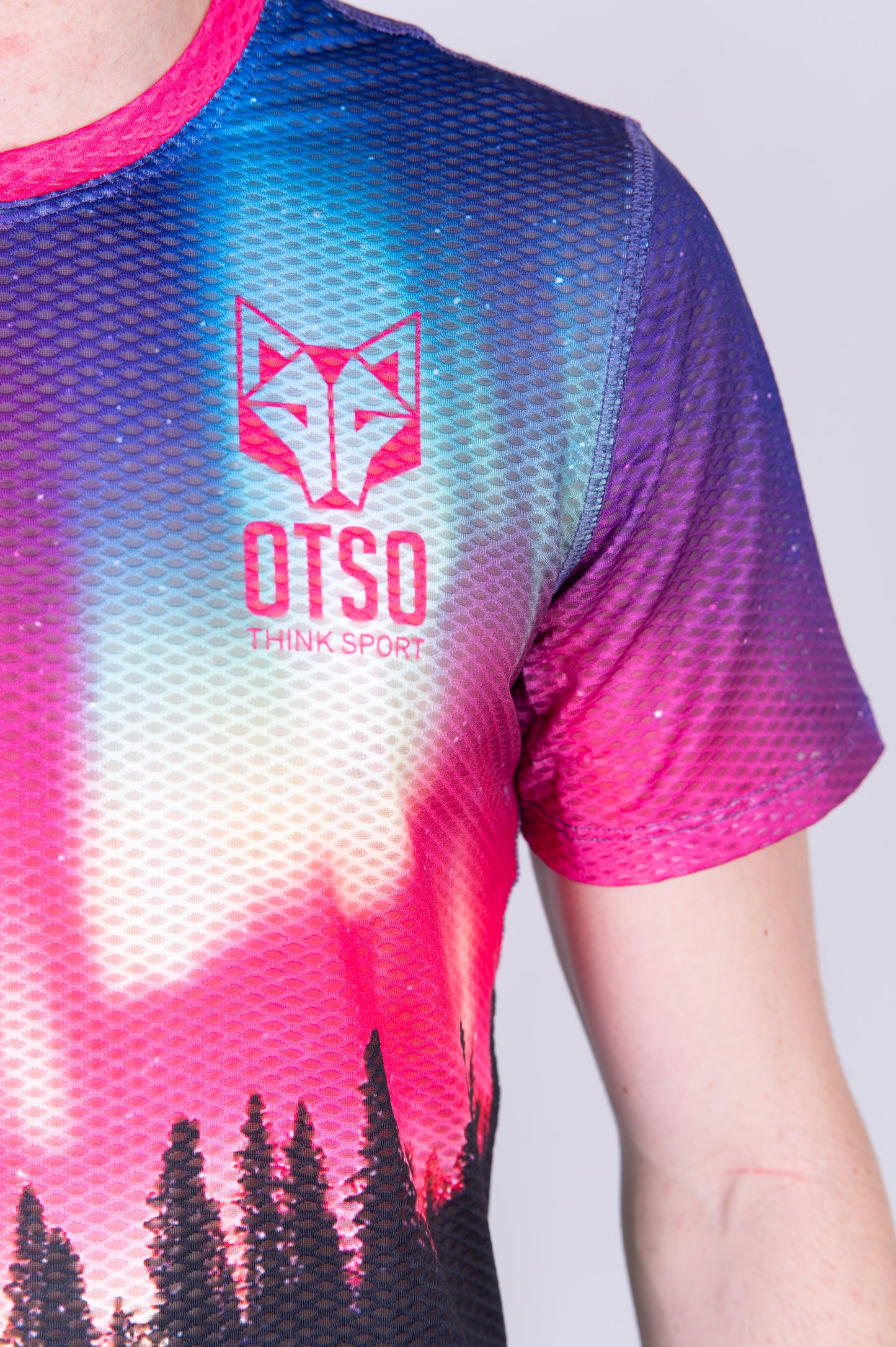 T-shirt manches courtes homme - Auroras Boreales