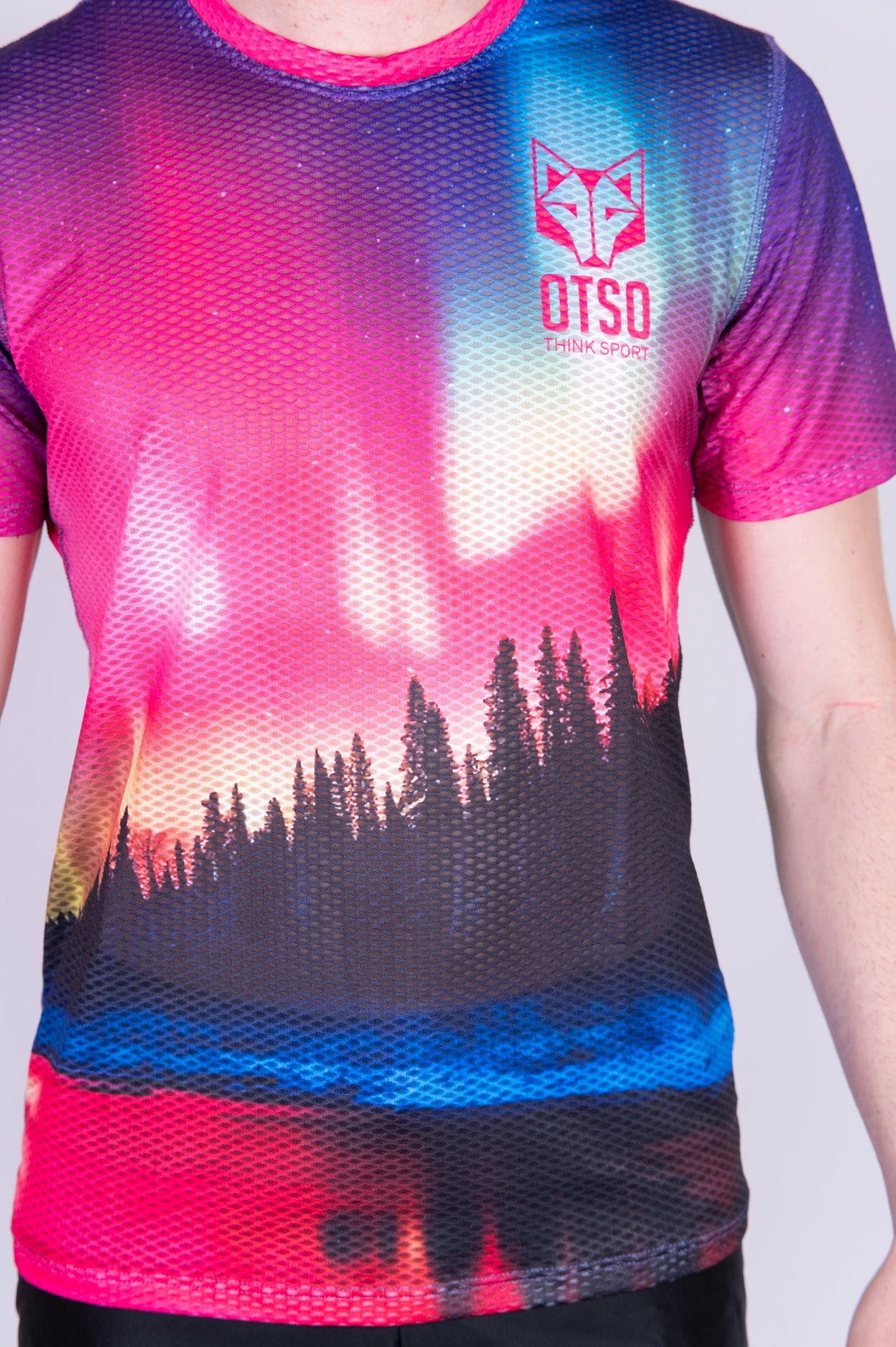 T-shirt manches courtes homme - Auroras Boreales