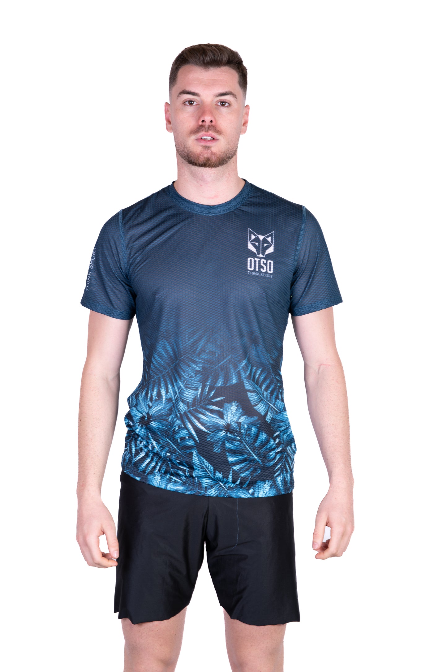 Camiseta manga corta hombre - Tropical Green