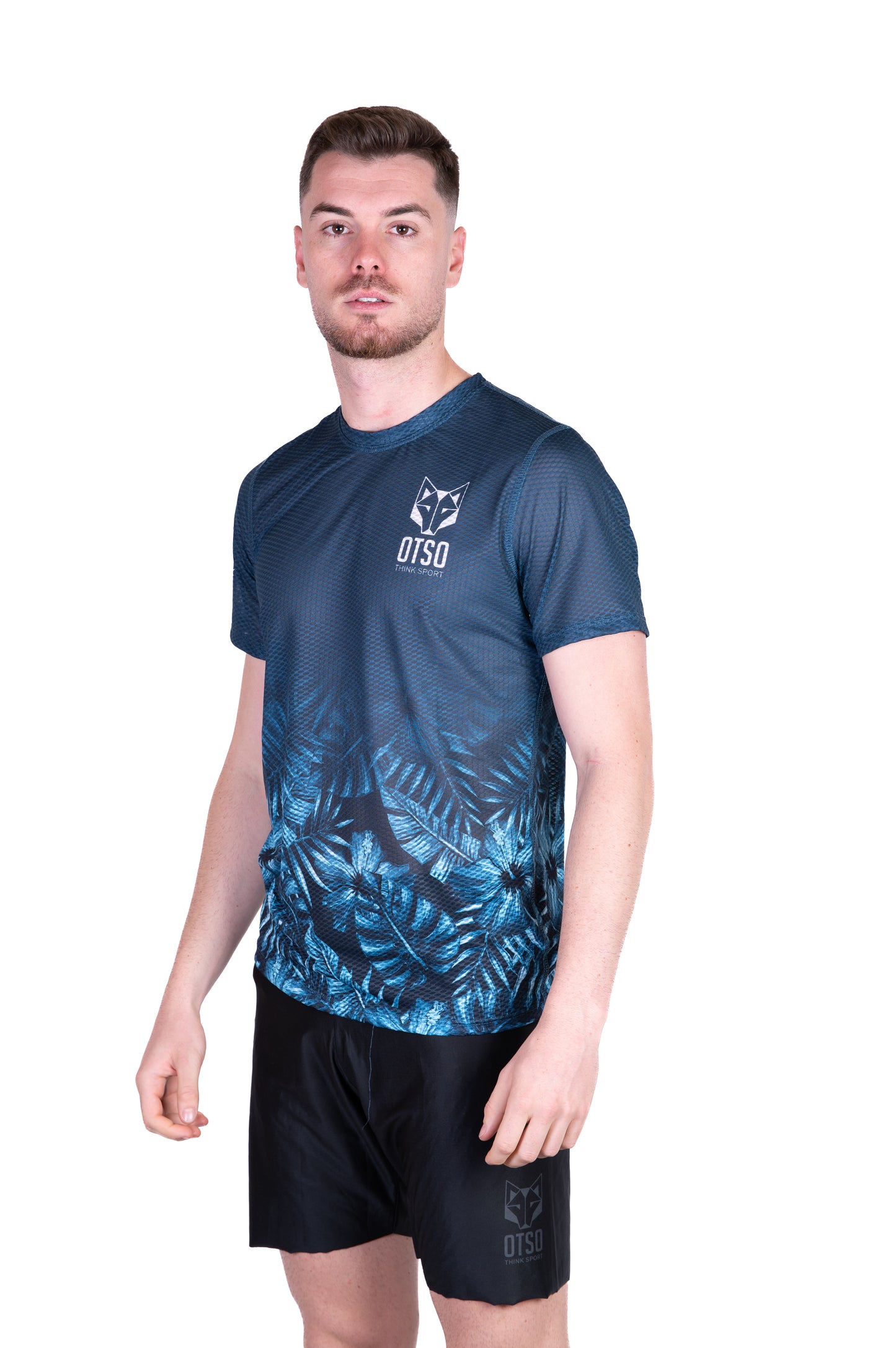 Camiseta manga corta hombre - Tropical Green
