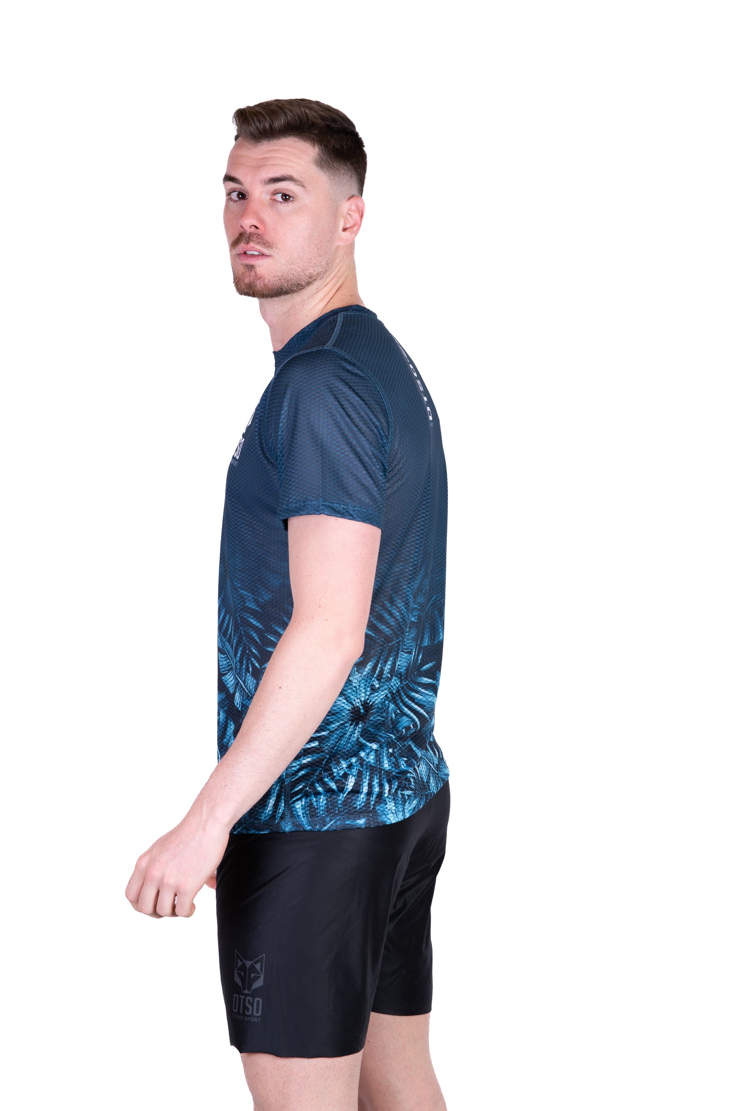 Camiseta manga corta hombre - Tropical Green