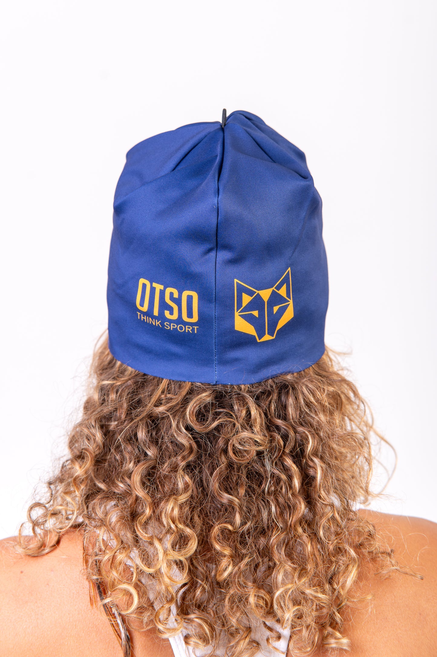 Hat - Navy Blue & Fluo Orange