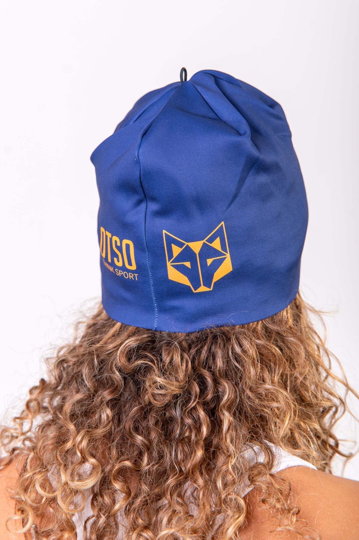 Hat - Navy Blue & Fluo Orange