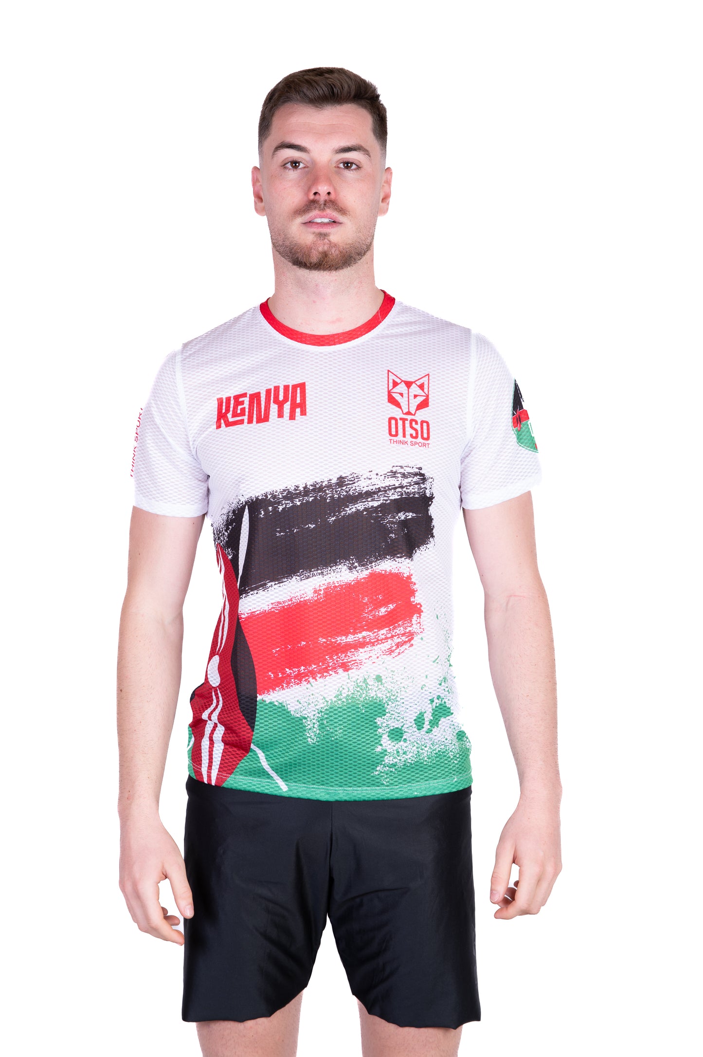 Samarreta màniga curta home - Kimbia Kenya