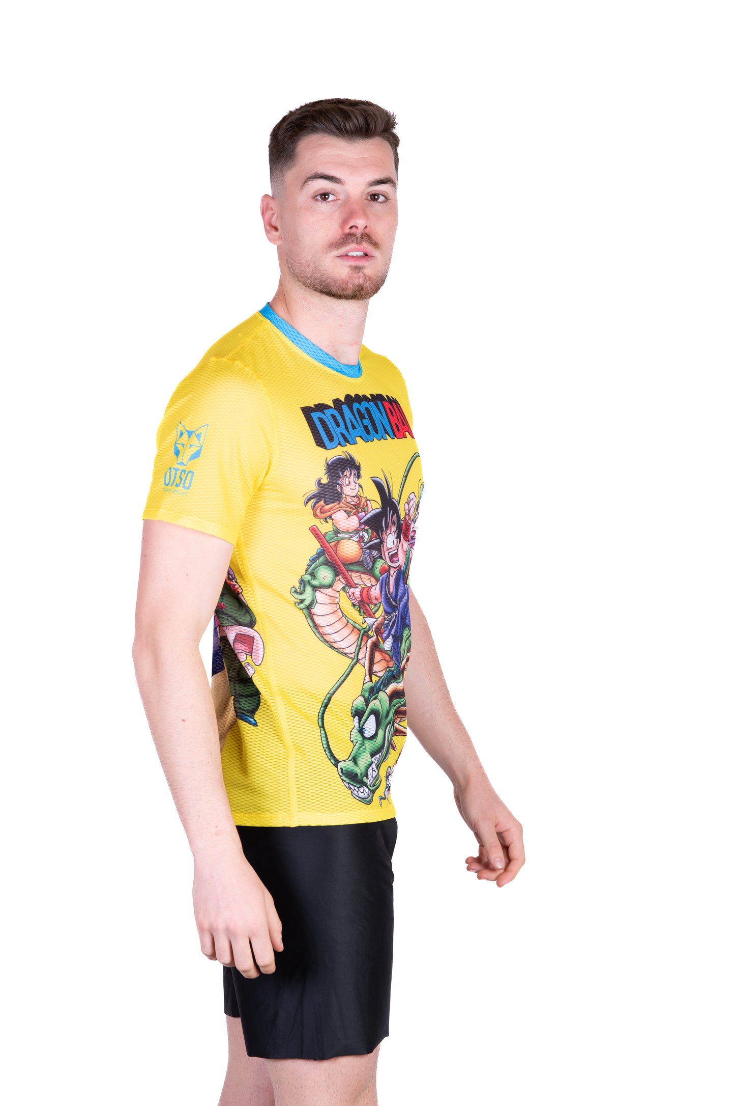 Camiseta masculina de manga curta - Dragon Ball Shenron
