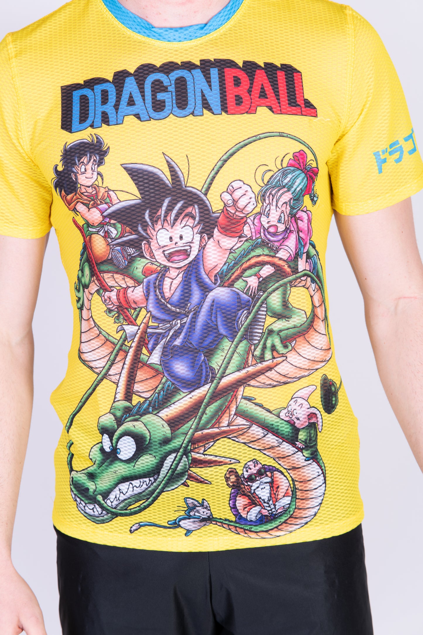 Camiseta masculina de manga curta - Dragon Ball Shenron